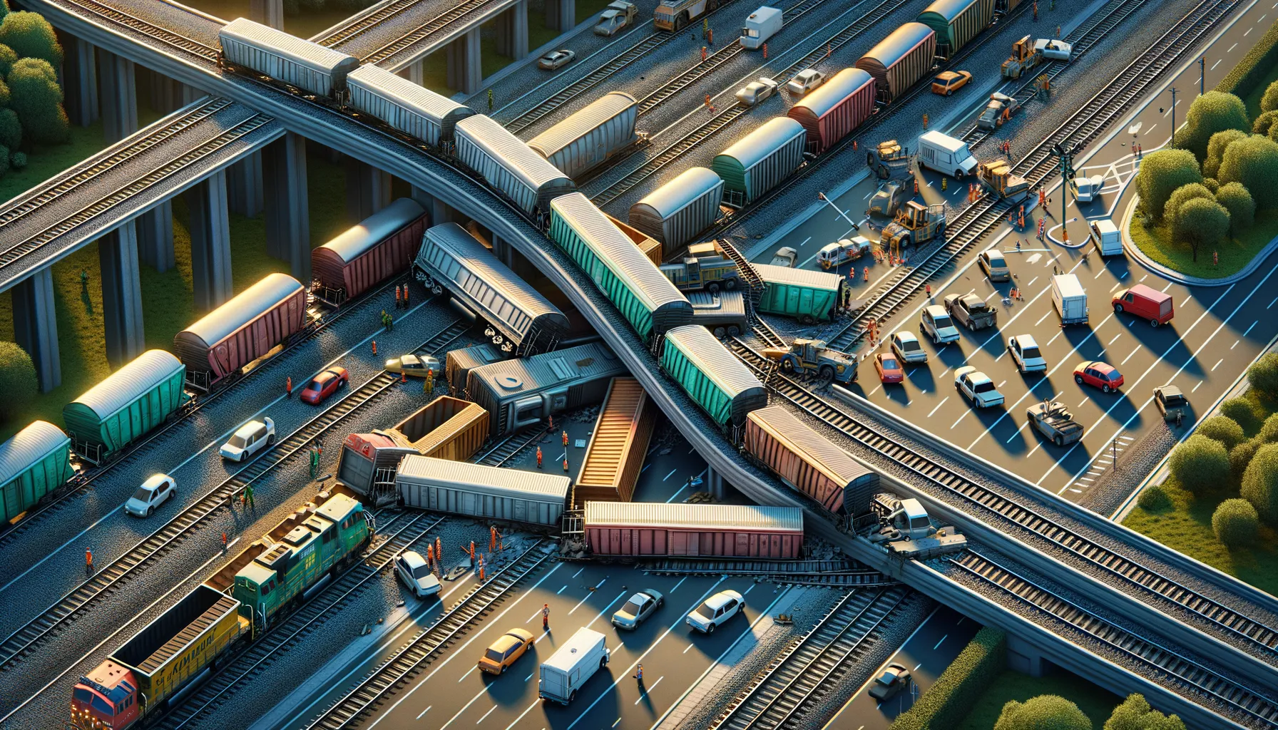 Kereta Barang Tergelincir di Chicago Ridge, Layanan Metra Terkendala