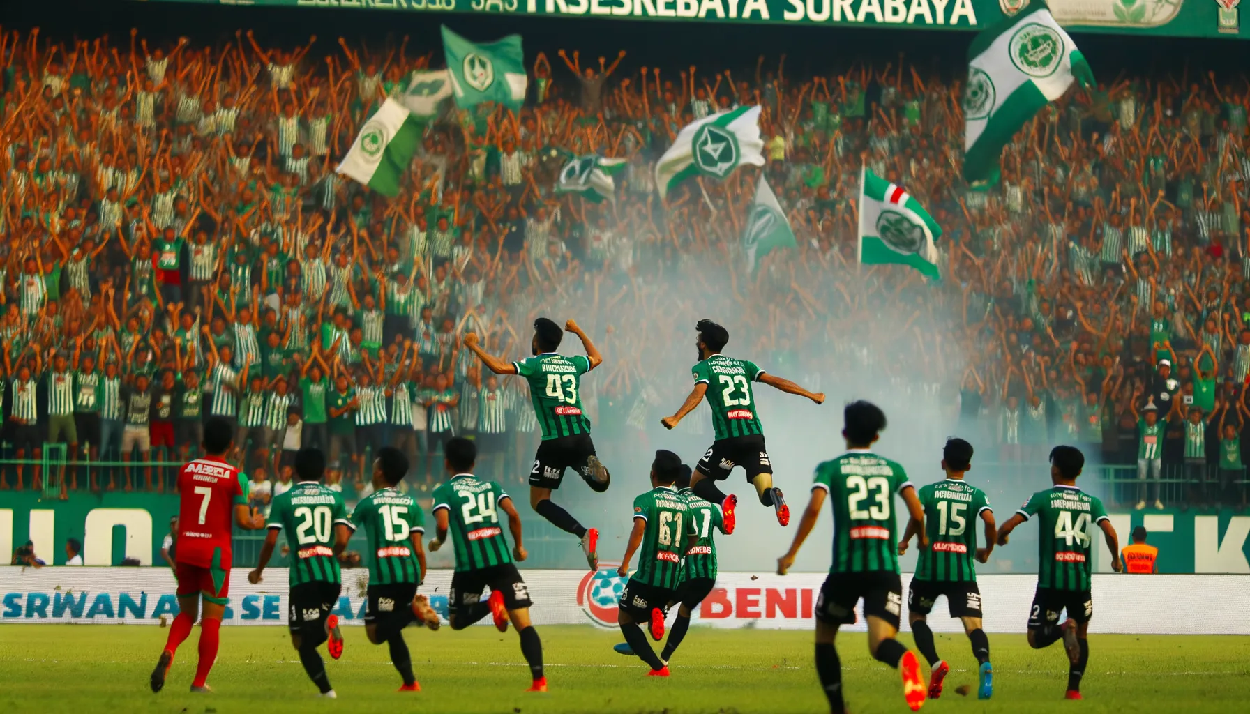 Persebaya Bantai Arema 4-0: Dominasi Bajul Ijo di Super League