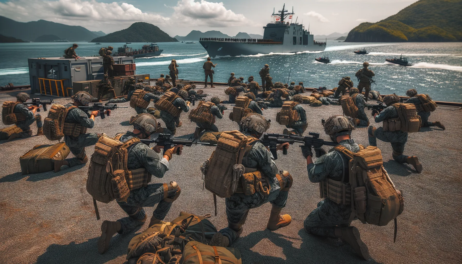 Kesiapan Maksimal TNI AL di Perairan Bangka Belitung: Latihan Strategis Antiakses