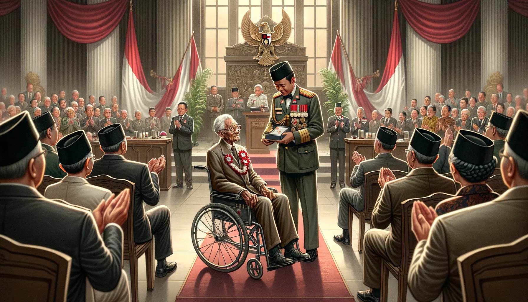 Penghargaan Tertinggi: Teungku Nyak Sandang dan Sejarah Seulawah RI-001