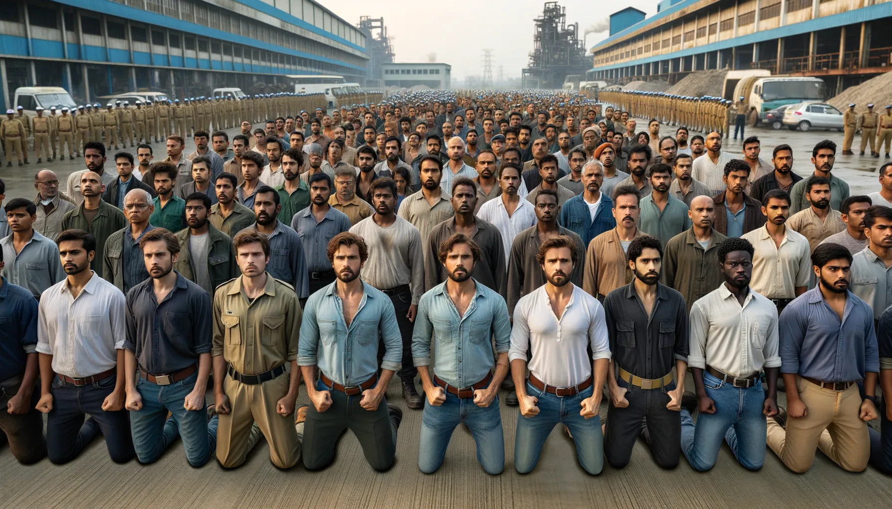 Protes Buruh di Noida: Bentrokan dan Tuntutan Kenaikan Gaji