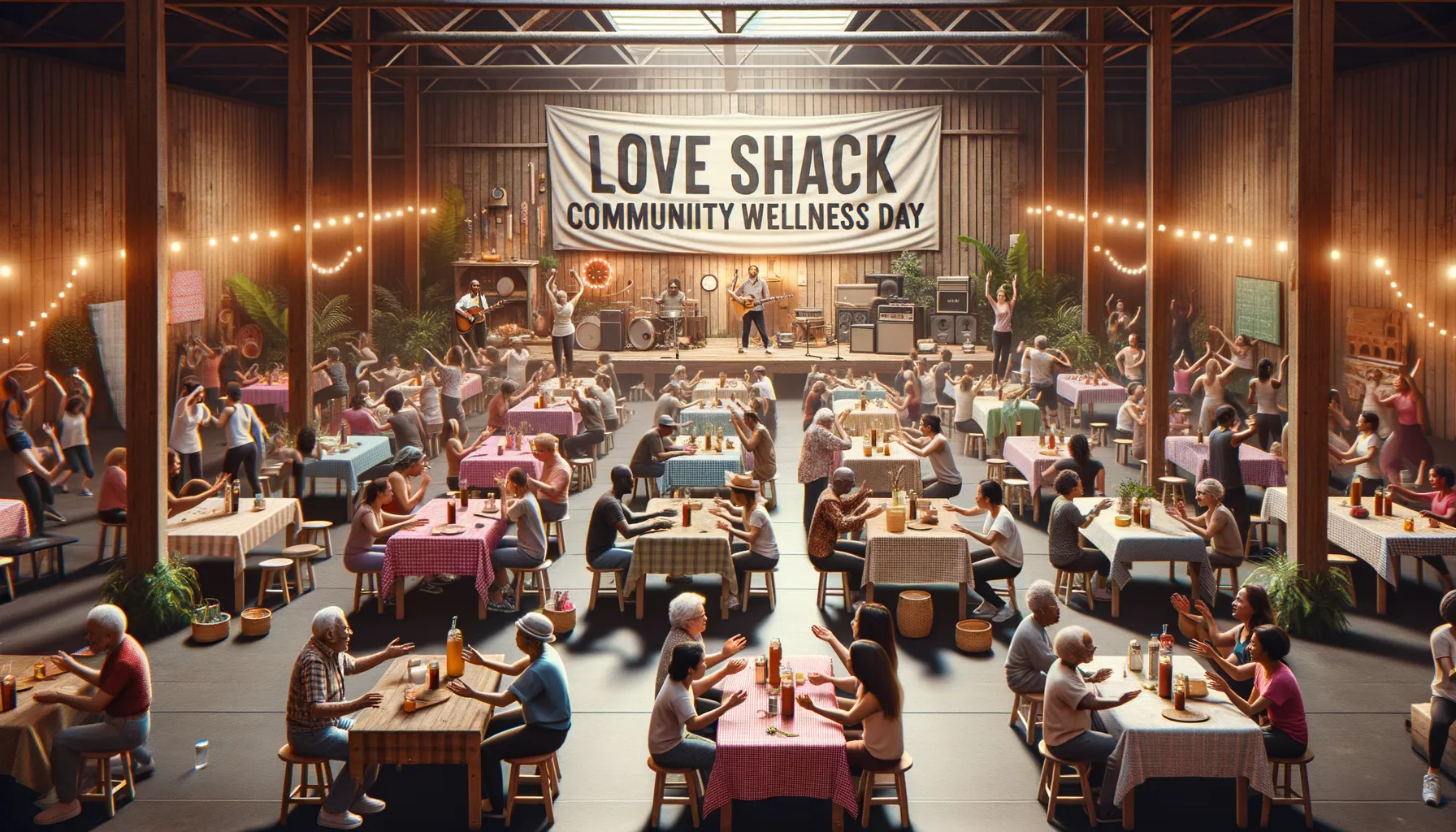 Transformasi Kesehatan Holistik di Love Shack Community Wellness Day