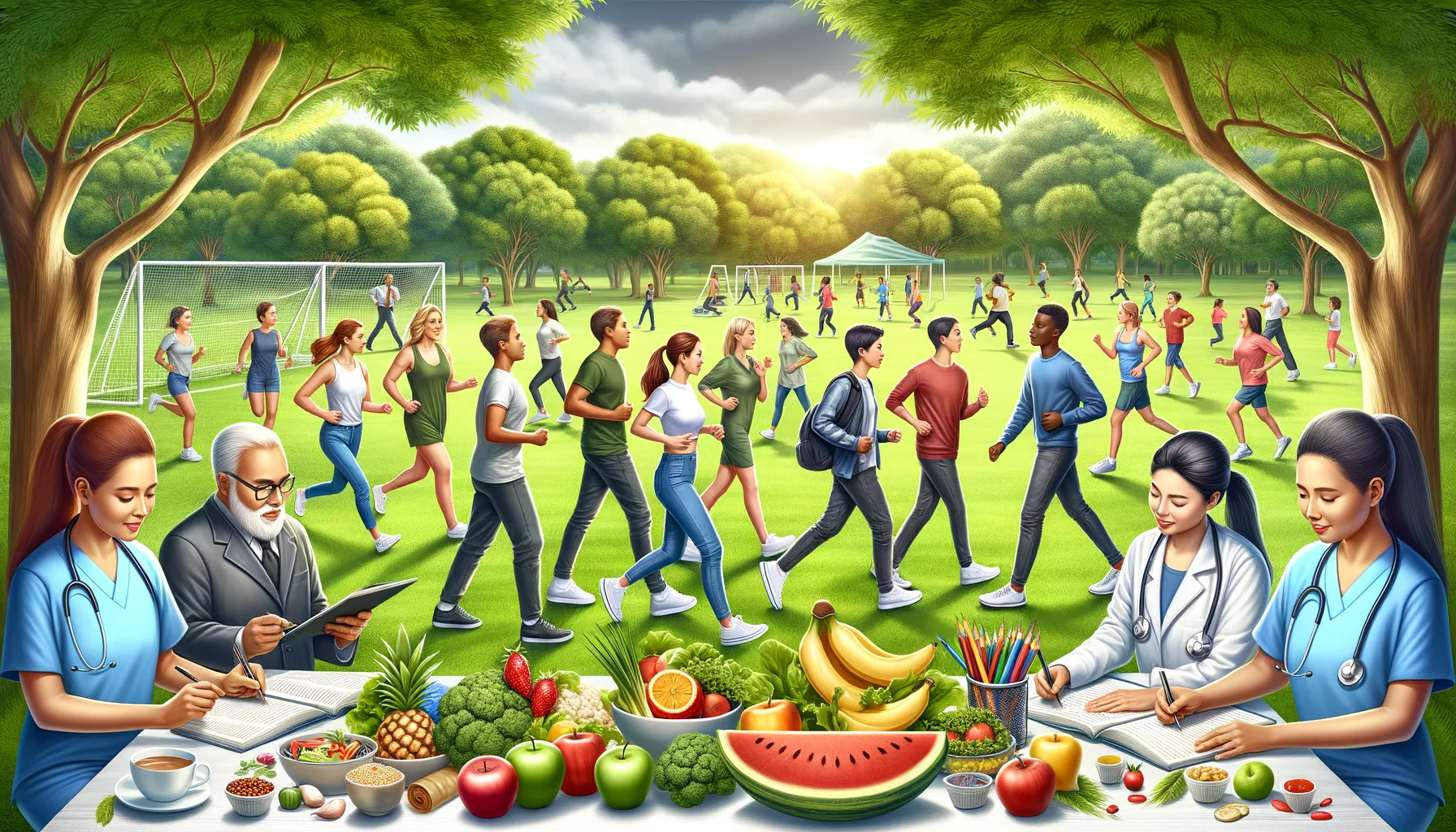 Hubungan Gizi dan Aktivitas Fisik Guru SMP: Tantangan Kesehatan Modern