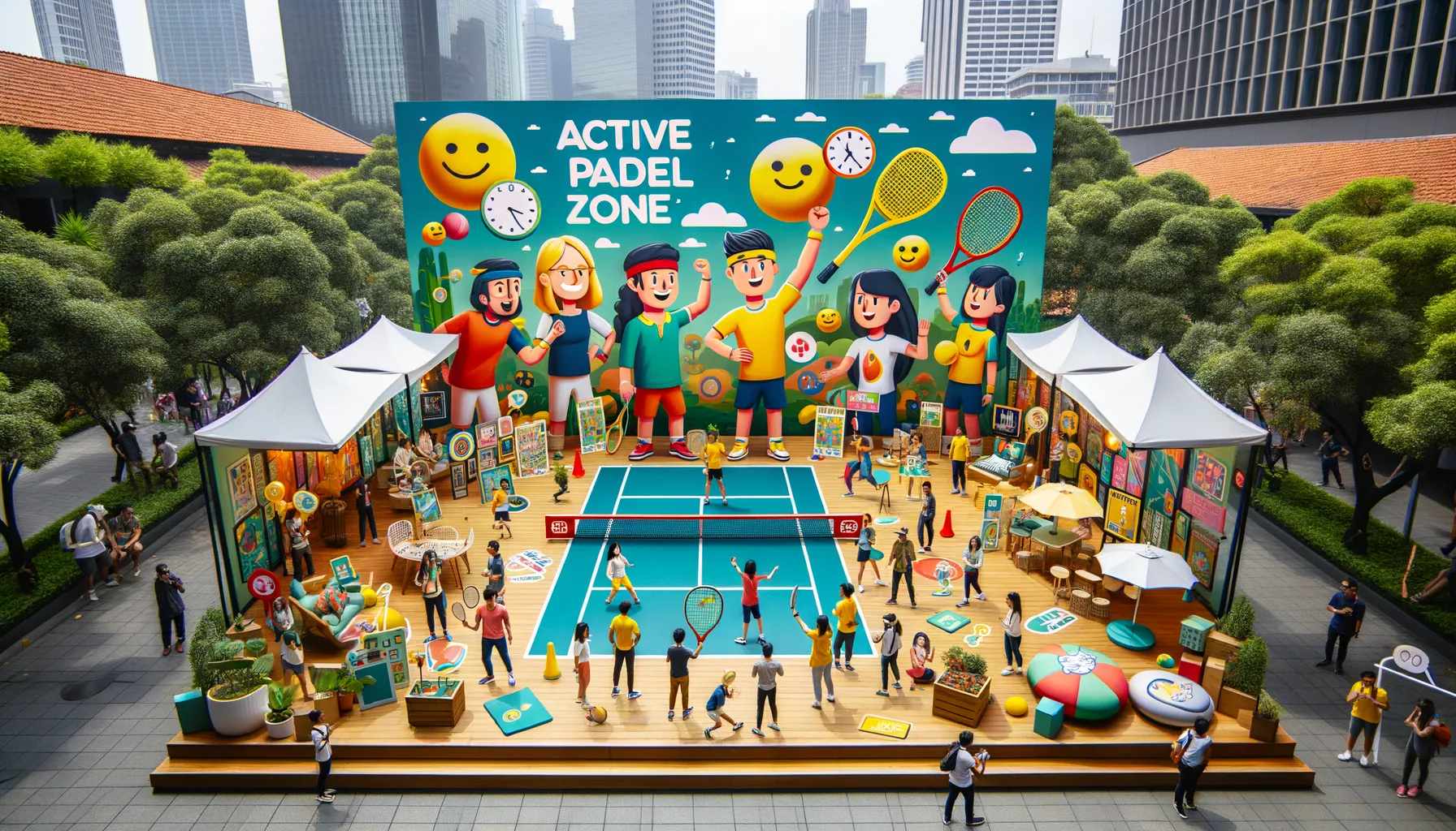 Mizone Active Zone: Padel Edition Dorong Gaya Hidup Aktif