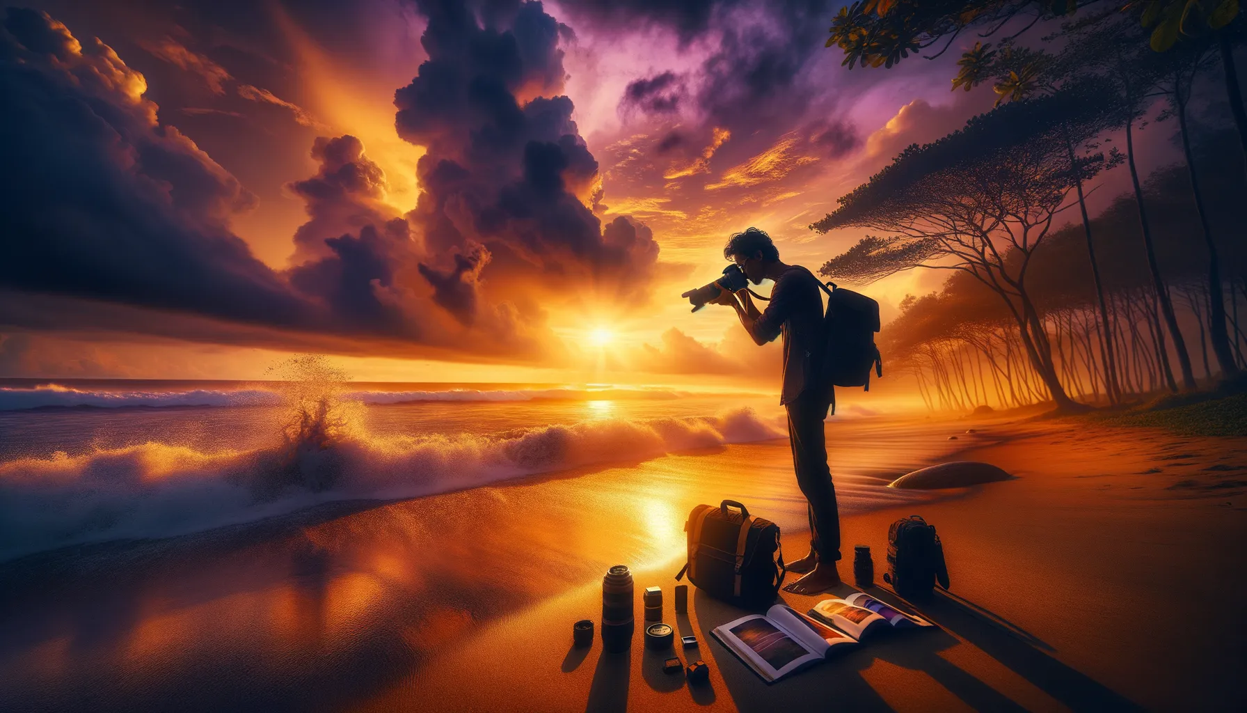 Memotret Sunset yang Sempurna: Teknik dari Sandy Wijaya