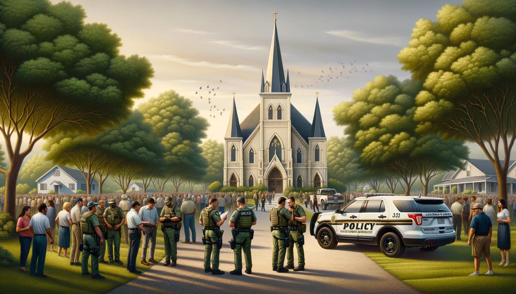 Tragedi Penembakan di Gereja Michigan: Keberanian Polisi di Tengah Teror