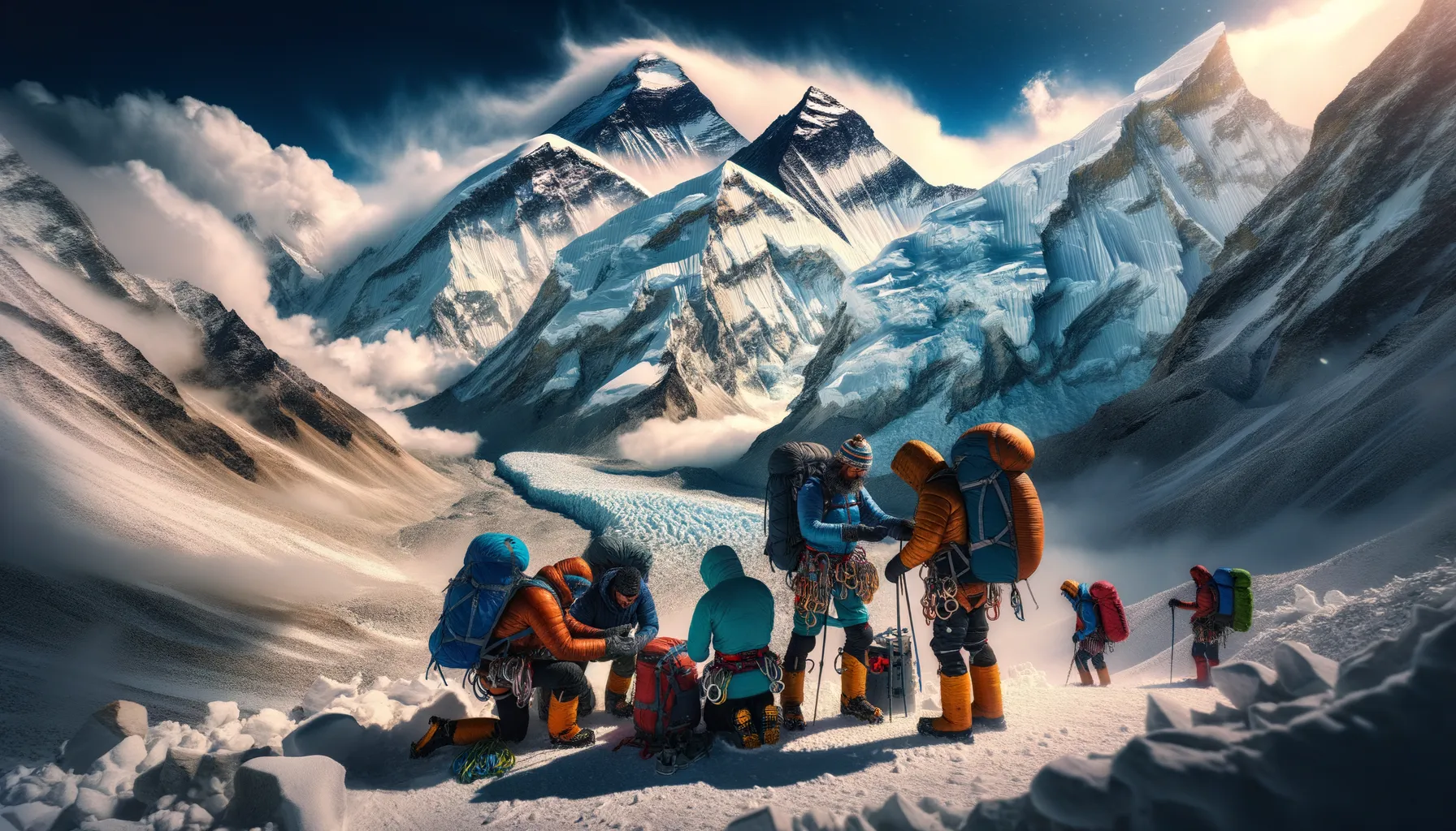 Salju Badai Melanda Pegunungan Everest, Ratusan Pendaki Terselamatkan