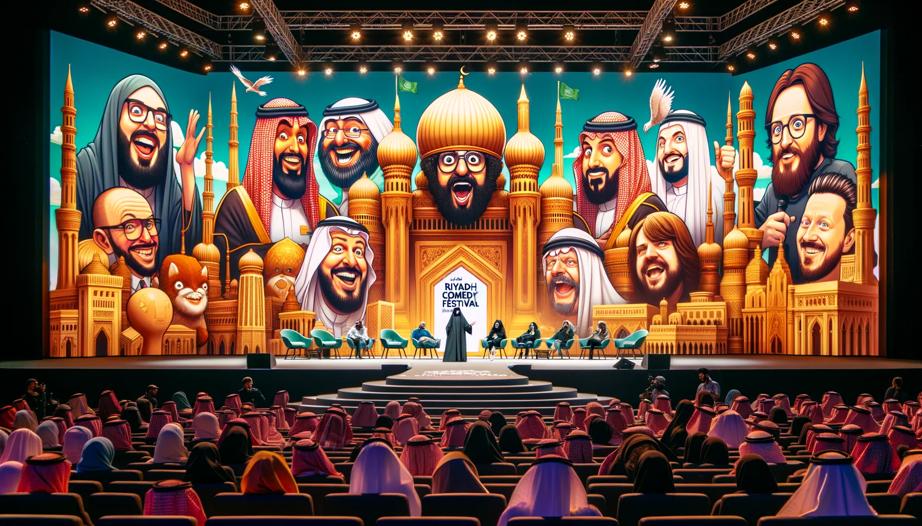 Kontroversi Komedian di Festival Komedi Riyadh Menarik Perhatian Dunia