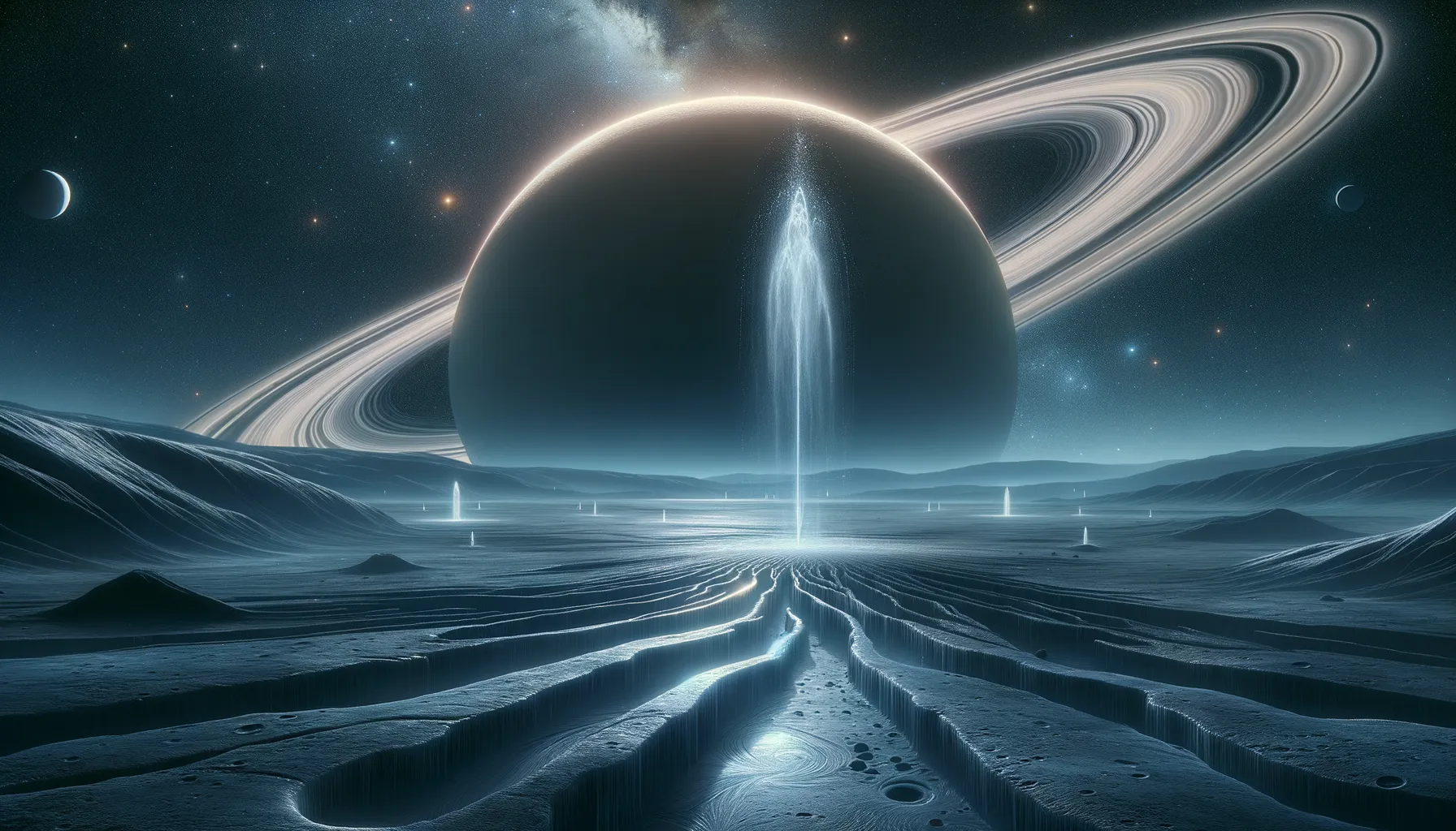 Penemuan Terbaru di Enceladus: Radiasi Alamiah atau Lautan Bawah Permukaan?