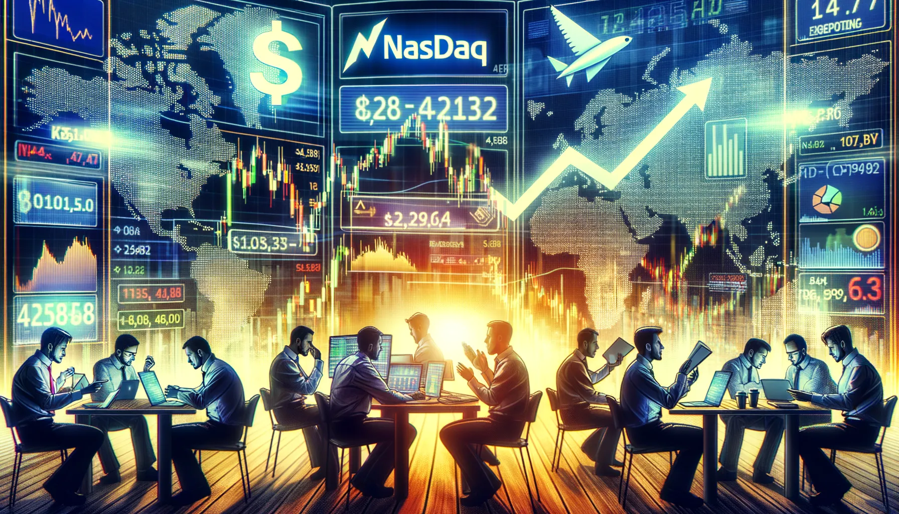 Nasdaq Terpukul, Meta dan Microsoft Terguncang oleh Biaya AI