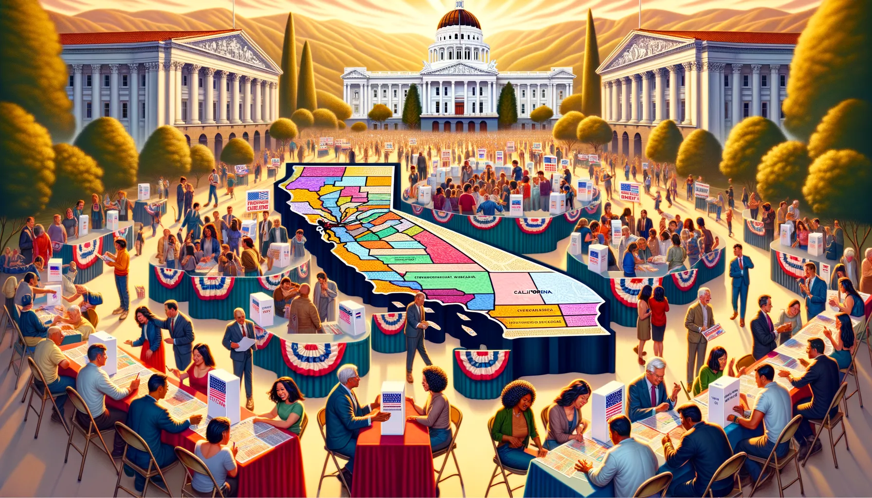 Redistricting di California: Pertarungan Politik dan Implikasinya
