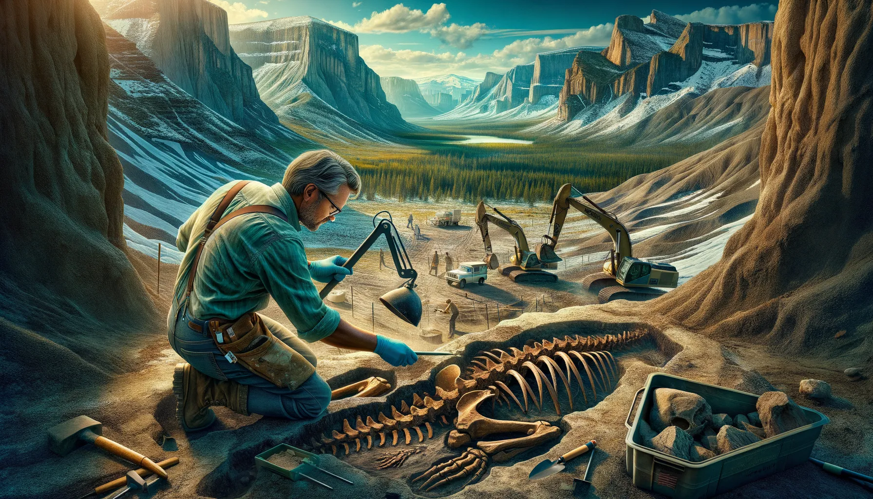 Misteri Fosil Dinosaurus: Penemuan Edmontosaurus di Wyoming