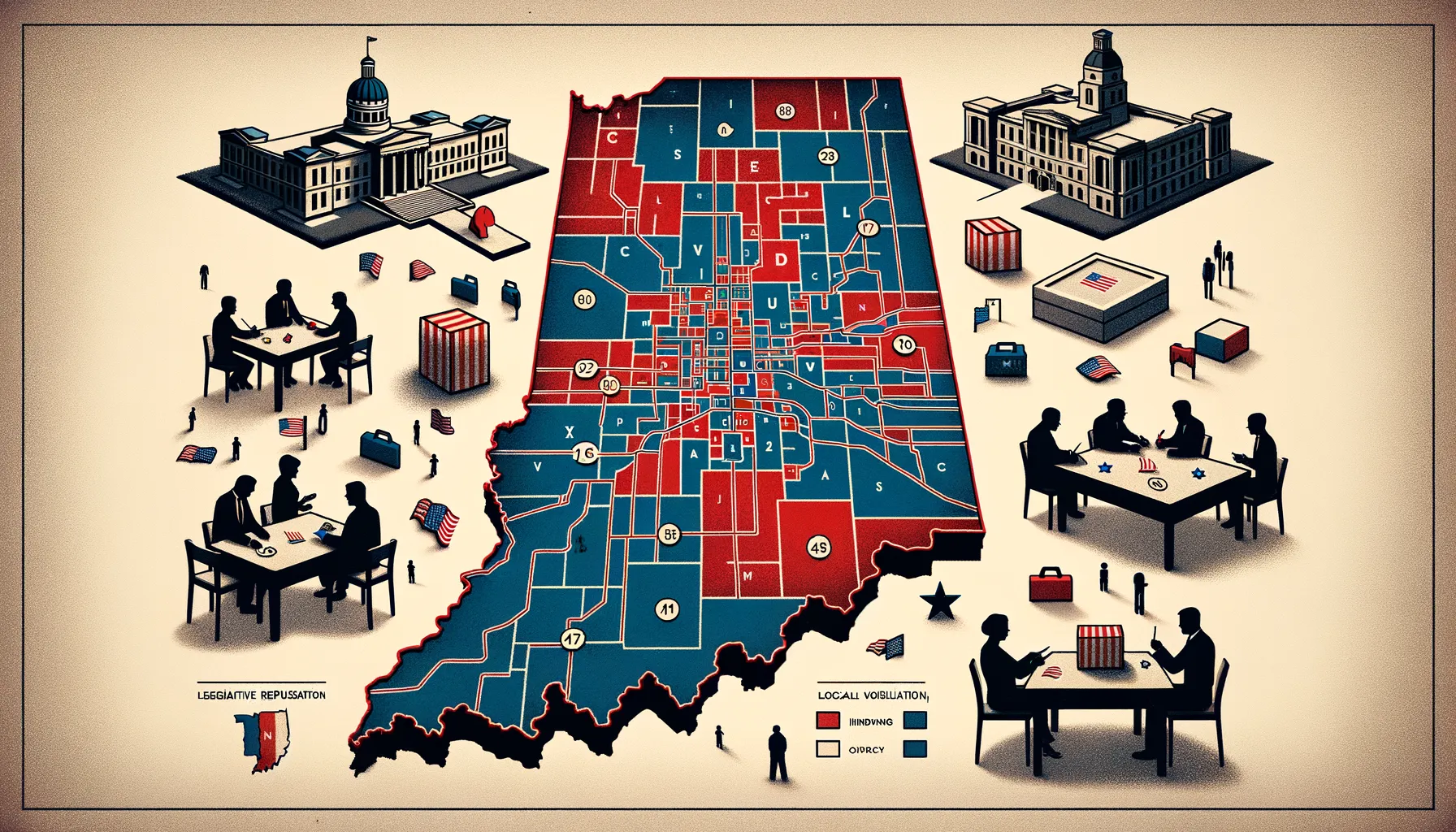 Trump dan Kontroversi Redistricting di Indiana: Taruhan Besar Politik AS
