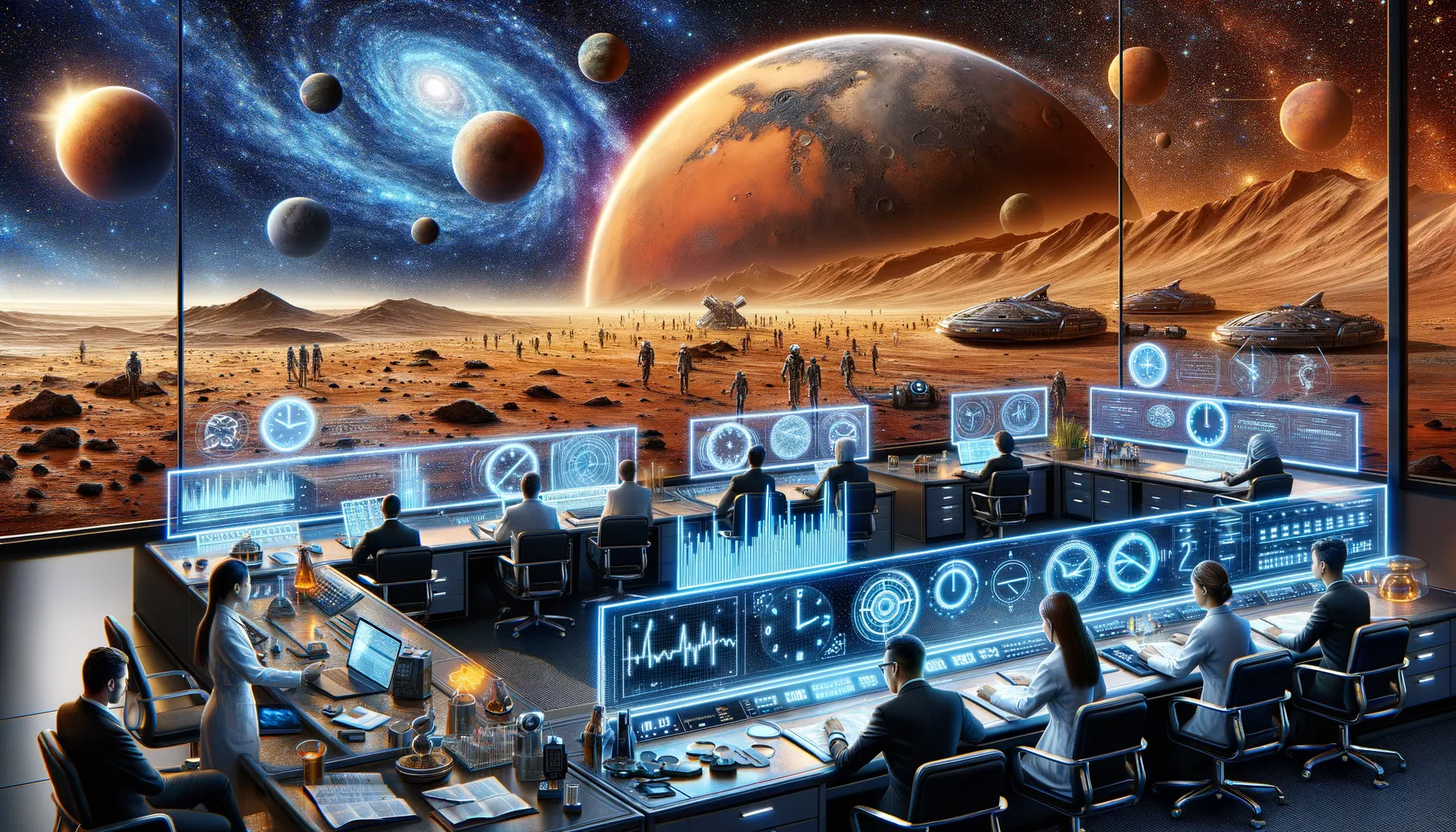 Waktu di Mars: Relativitas Gravitasi dan Tantangan Misi Luar Angkasa