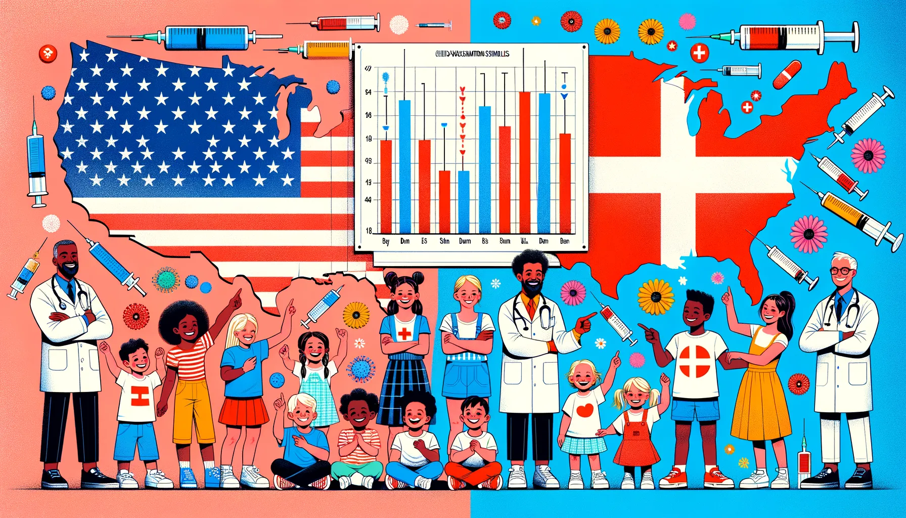 Kontroversi Jadwal Vaksin Anak: Antara AS dan Denmark