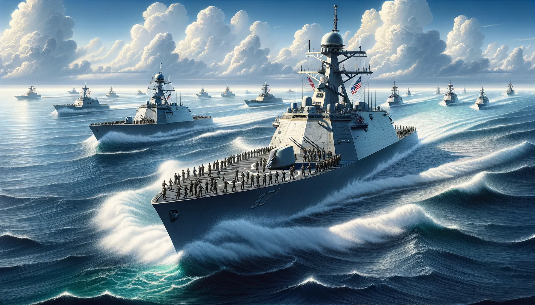 Kebangkitan Armada Emas Angkatan Laut AS: Inovasi Menuju Dominasi Maritim