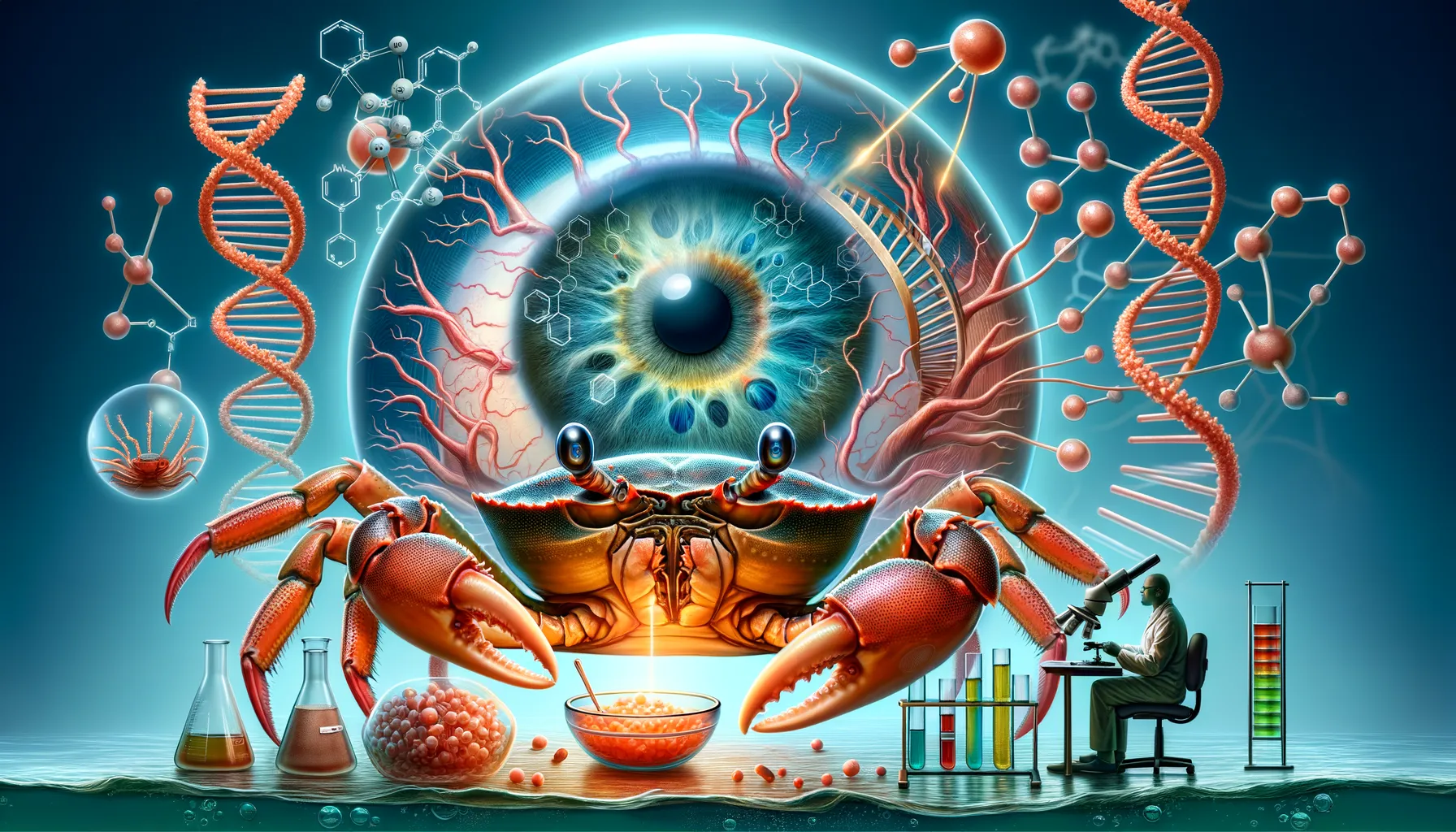 Regenerasi Mata Kepiting: Keajaiban Biologis yang Menantang Teknologi