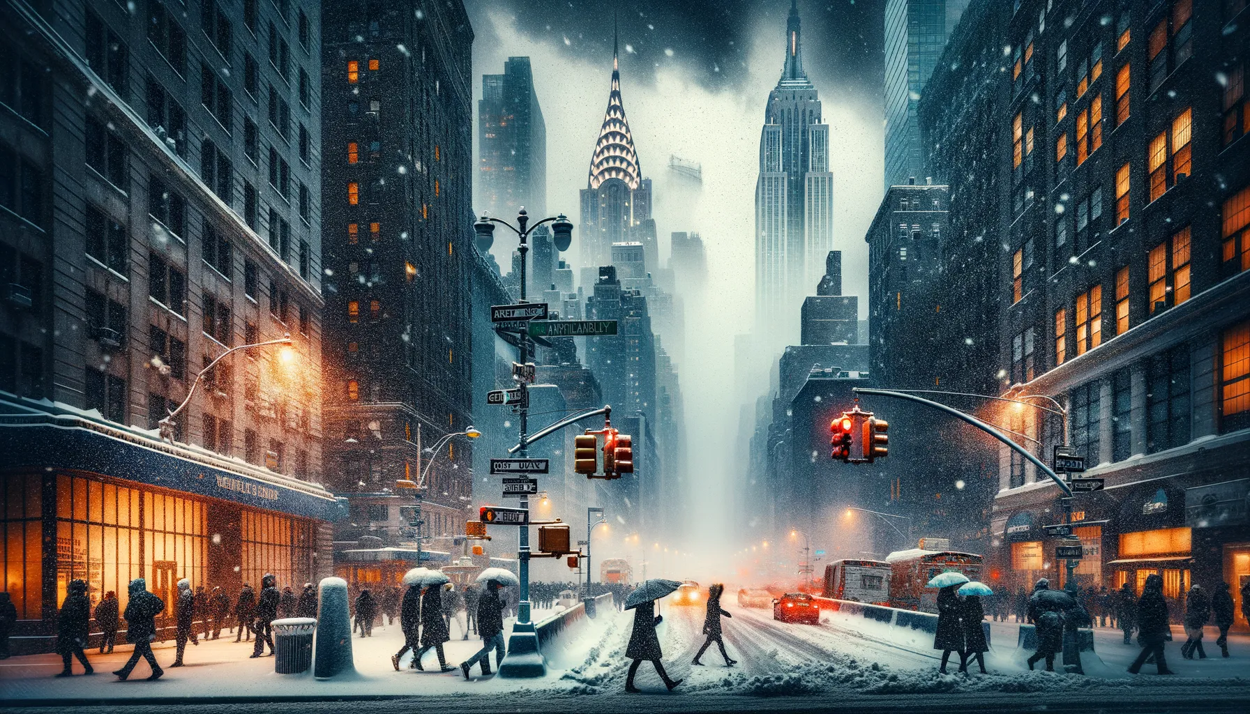 Ancaman Badai Salju di New York: Warga Diimbau Tetap di Rumah