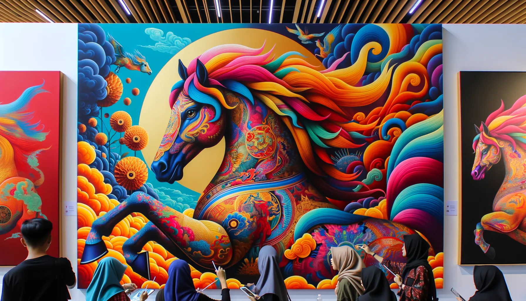 Lukisan Kuda Api SBY Terjual Rp6,5 Miliar, Seni dan Politik Bertemu