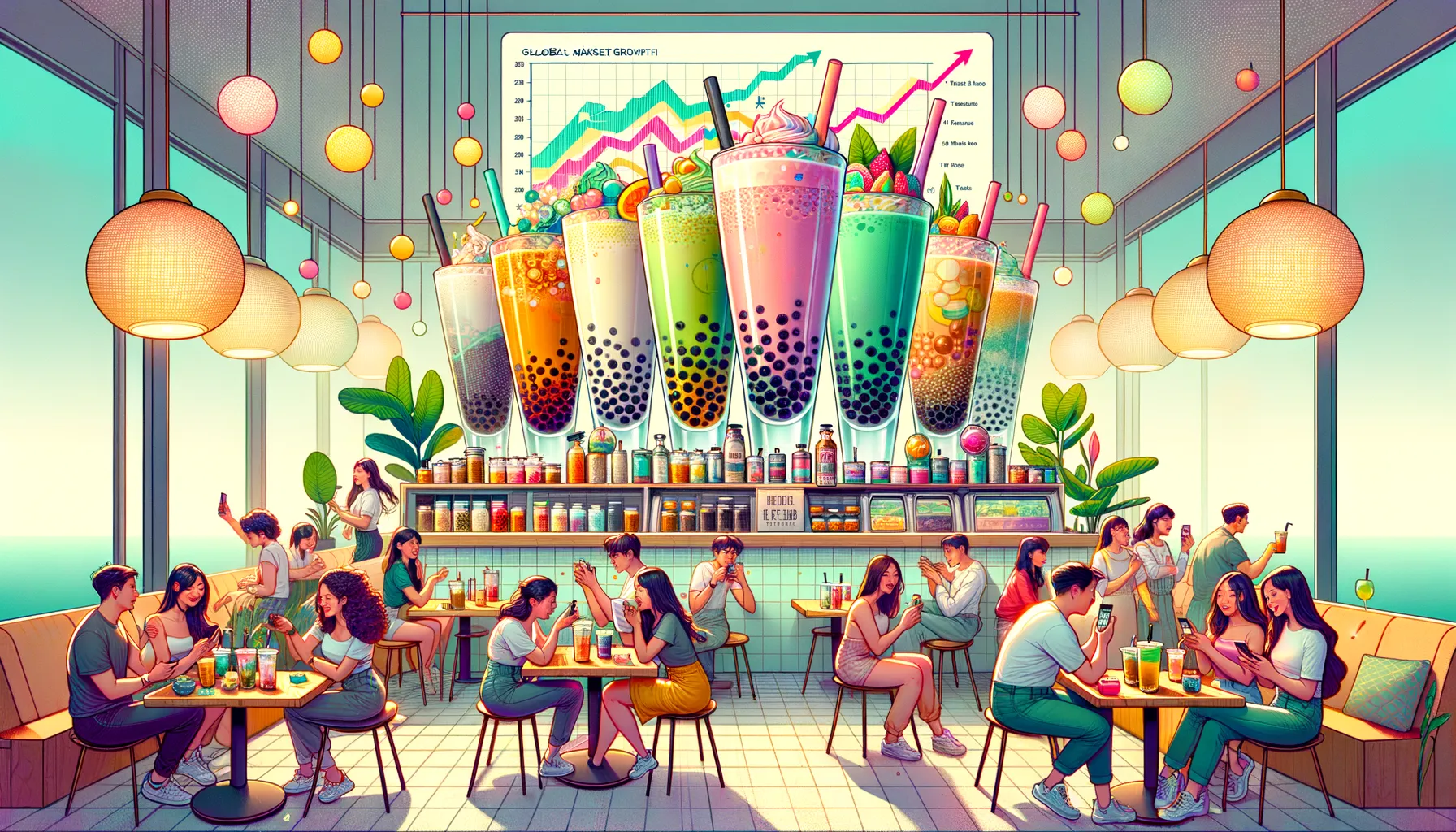 Pasar Bubble Tea Global: Tren, Pertumbuhan, dan Tantangan