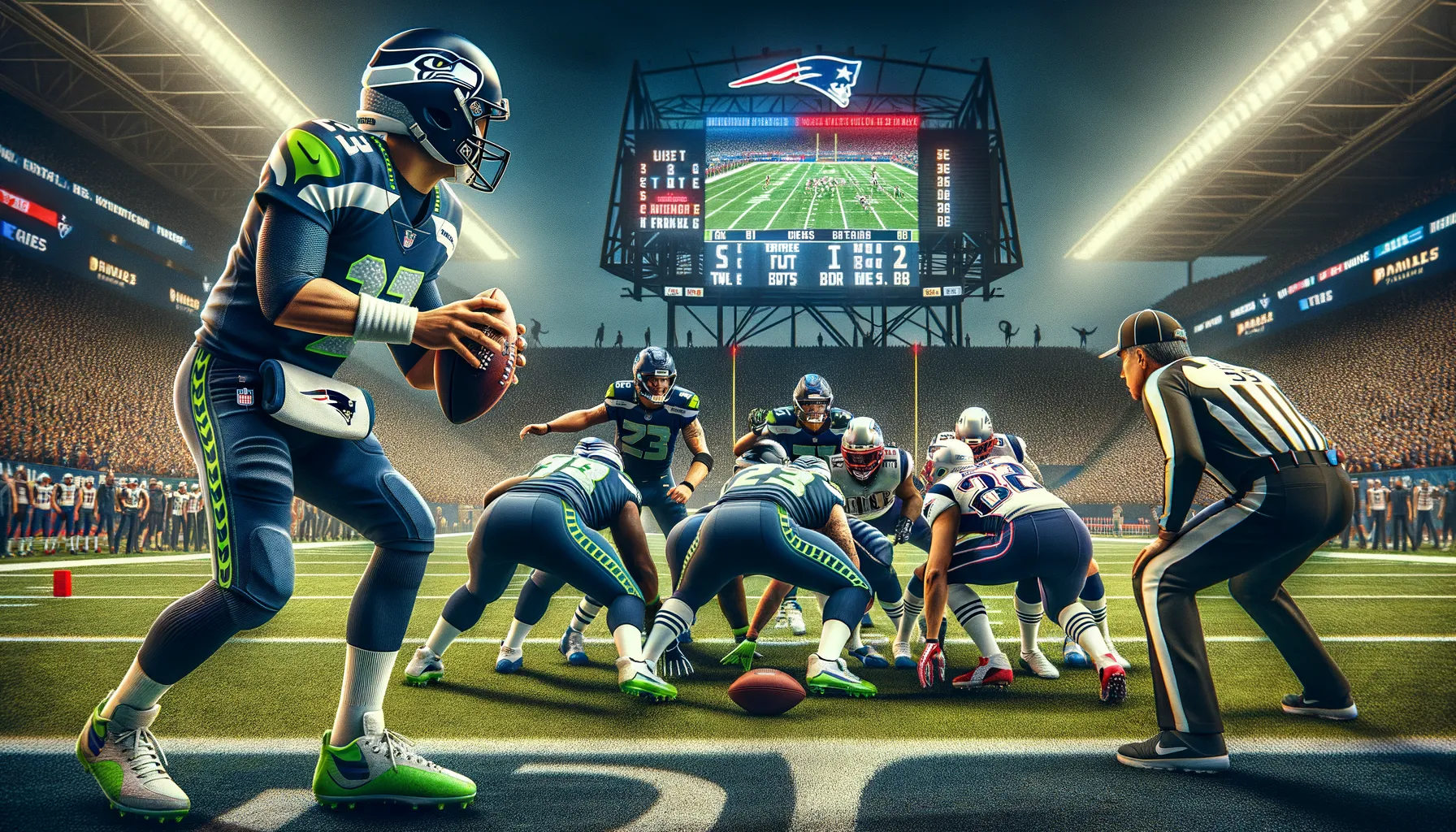 Seattle Seahawks Unggulan, Mengalahkan Transformasi Patriots