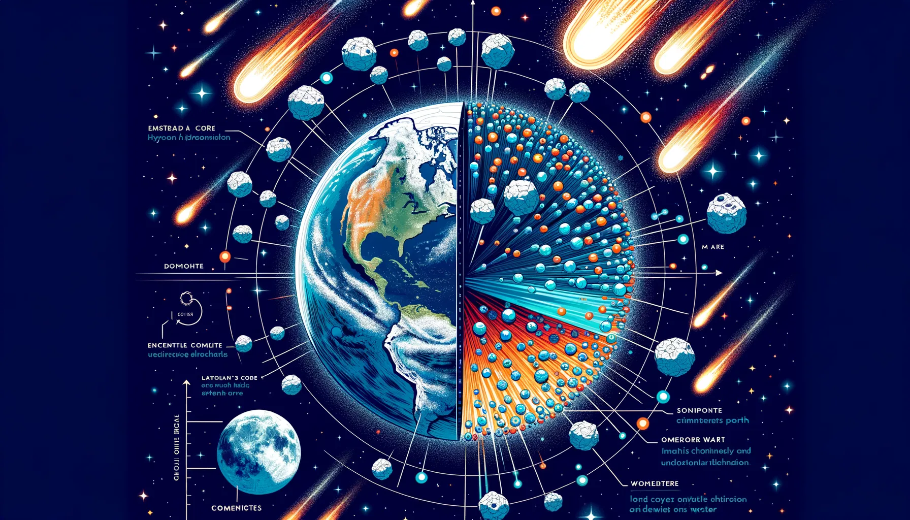 Asal Usul Air Bumi: Dari Komet atau Inti Planet?