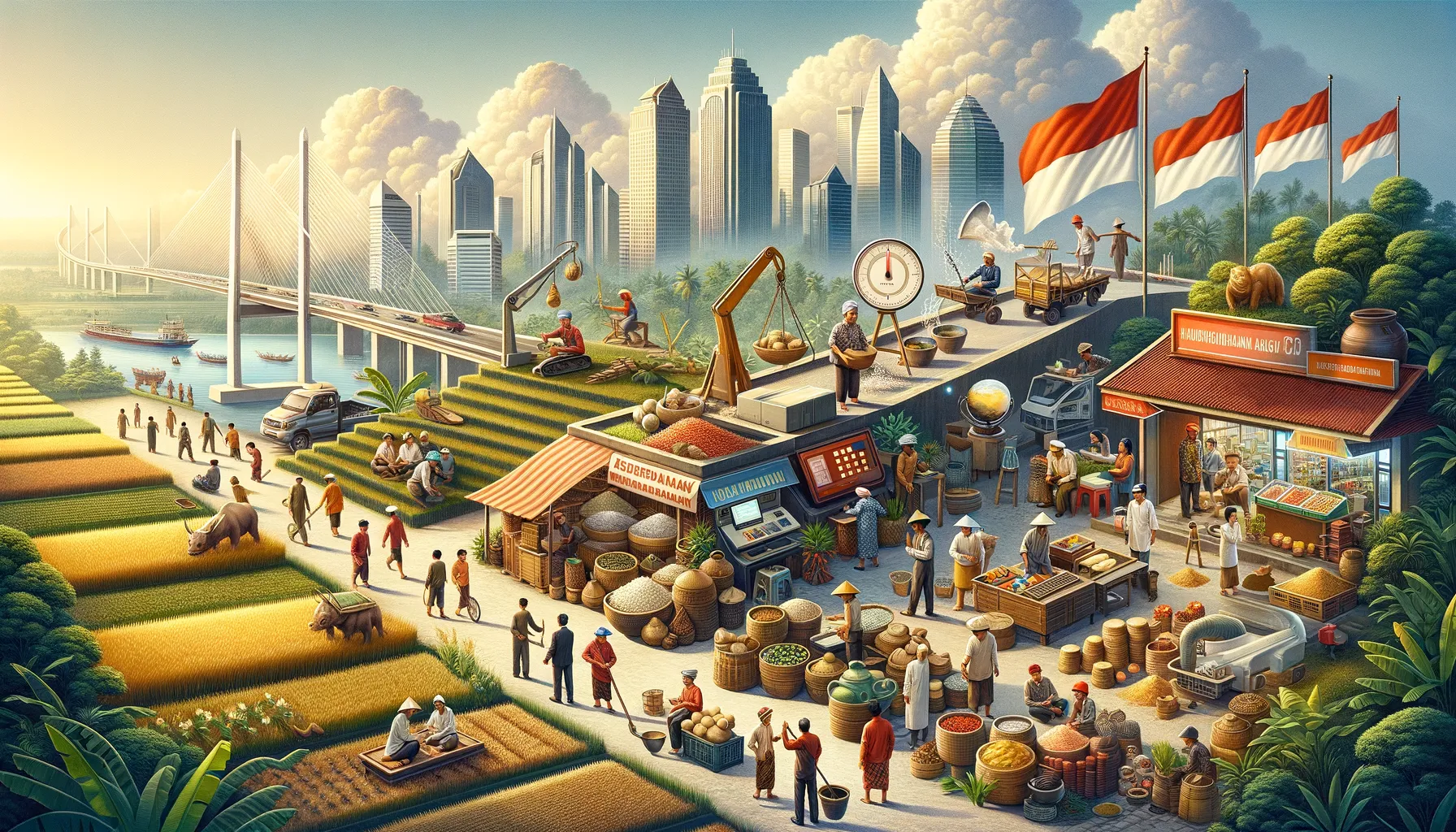 Transformasi Ekonomi Indonesia Pasca Merdeka: Tantangan dan Peluang