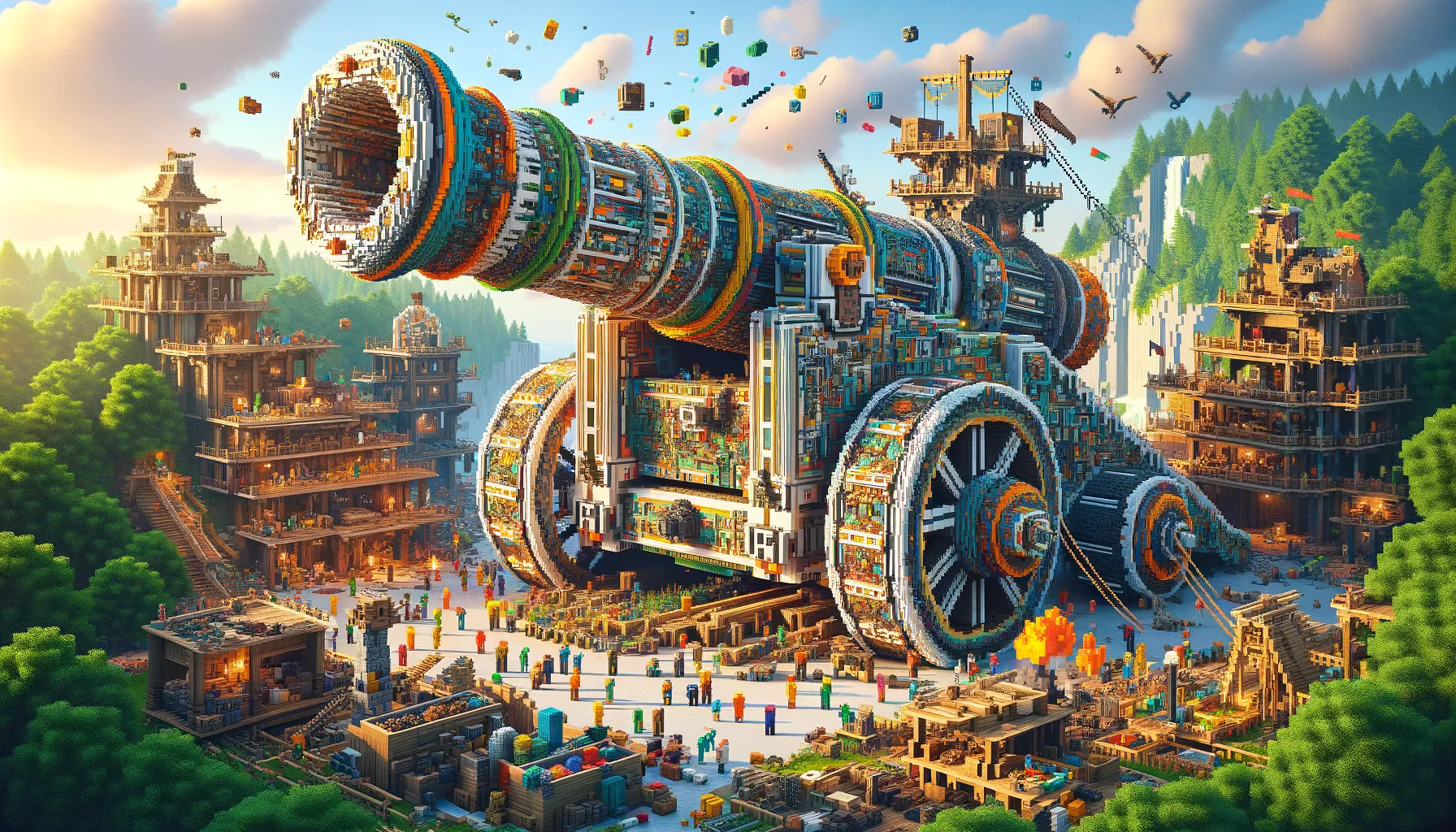 Strategi Membangun Meriam Raksasa di Minecraft 2026