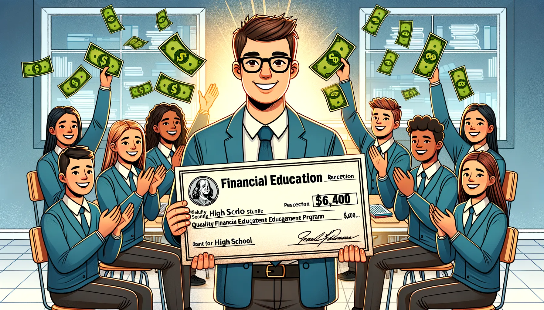 Grant $6,400 untuk Edukasi Finansial di Mansfield High