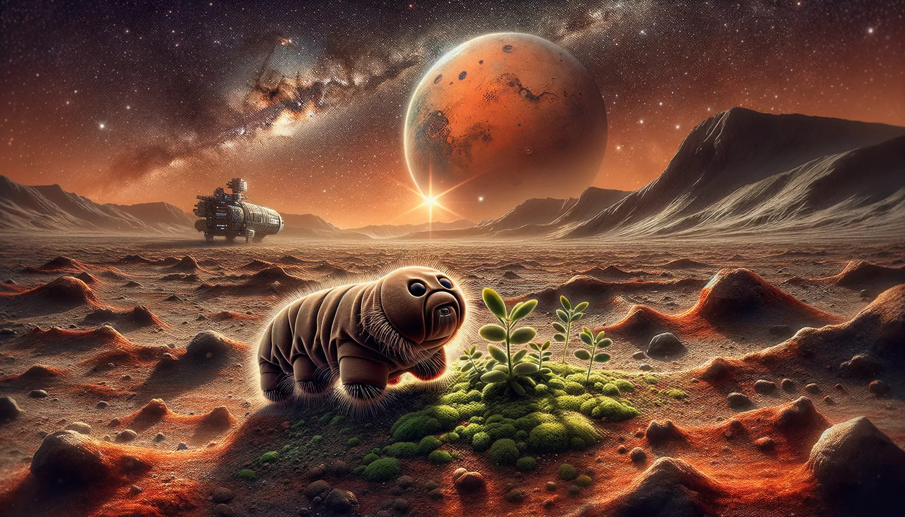 Rahasia Tardigrada: Kunci Kehidupan di Planet Mars