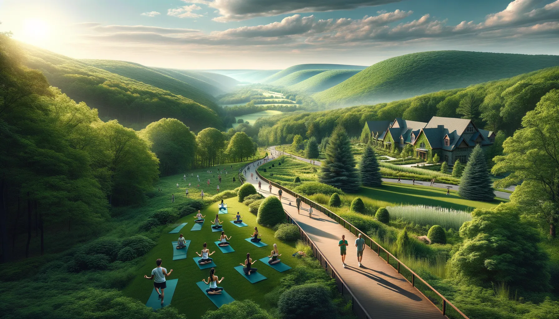 Menggali Kesehatan dan Alam: Wisata Kebugaran di Bucks County