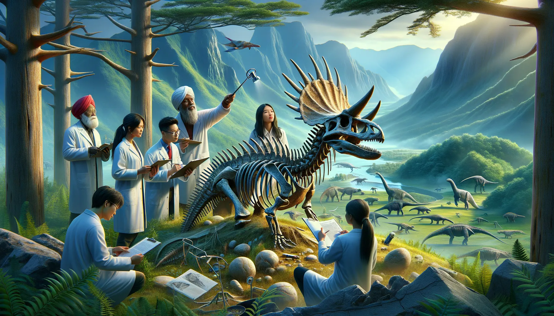 Penemuan Dinosaurus Baru: Doolysaurus huhmini Hiasi Dunia Paleontologi