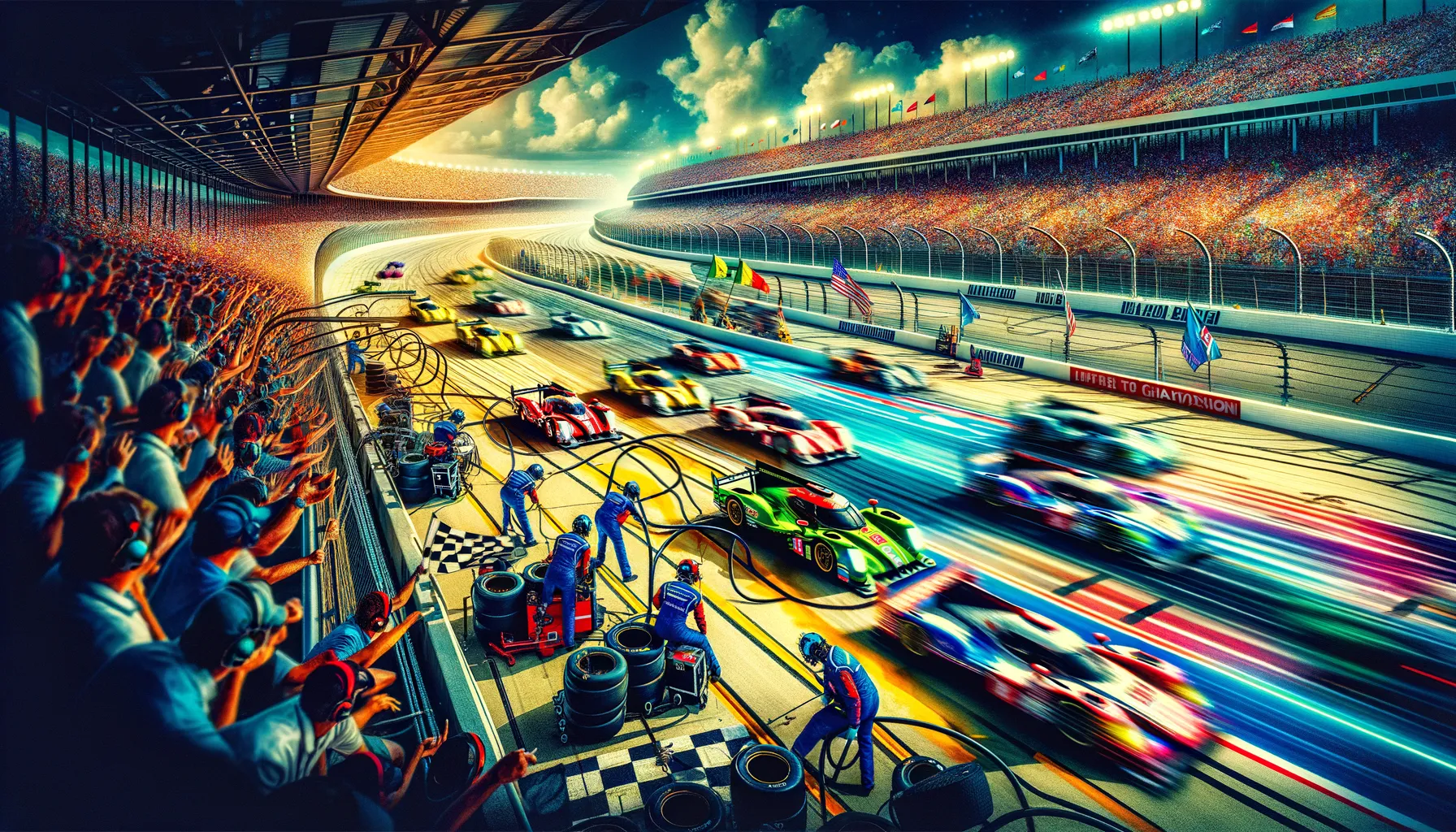 Tantangan Strategi dan Keberanian di Goodyear 400 Darlington