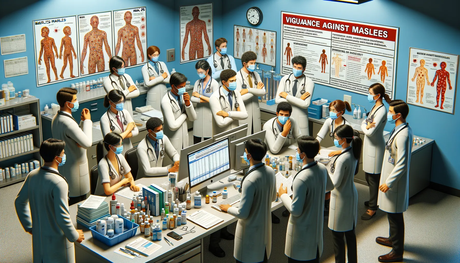 Kemenkes Imbau Kewaspadaan Campak, Tenaga Medis Jadi Prioritas