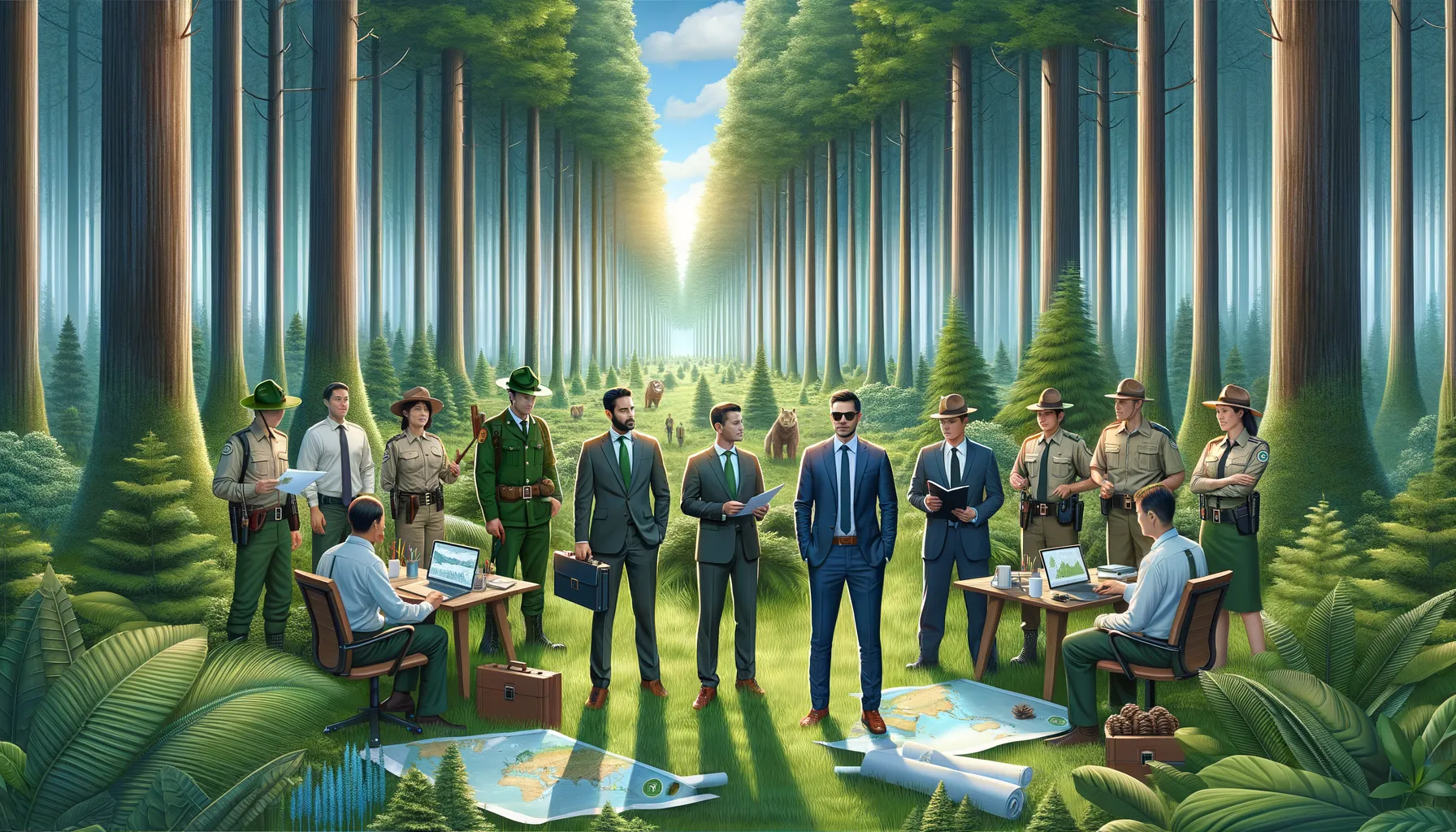 Sinergi Perhutani KPH Sukabumi dan DPTR: Langkah Maju Pengelolaan Hutan