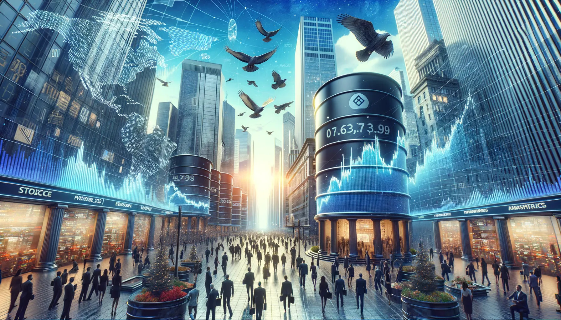 Wall Street Menguat di Tengah Lonjakan Harga Minyak dan Ketidakpastian Global