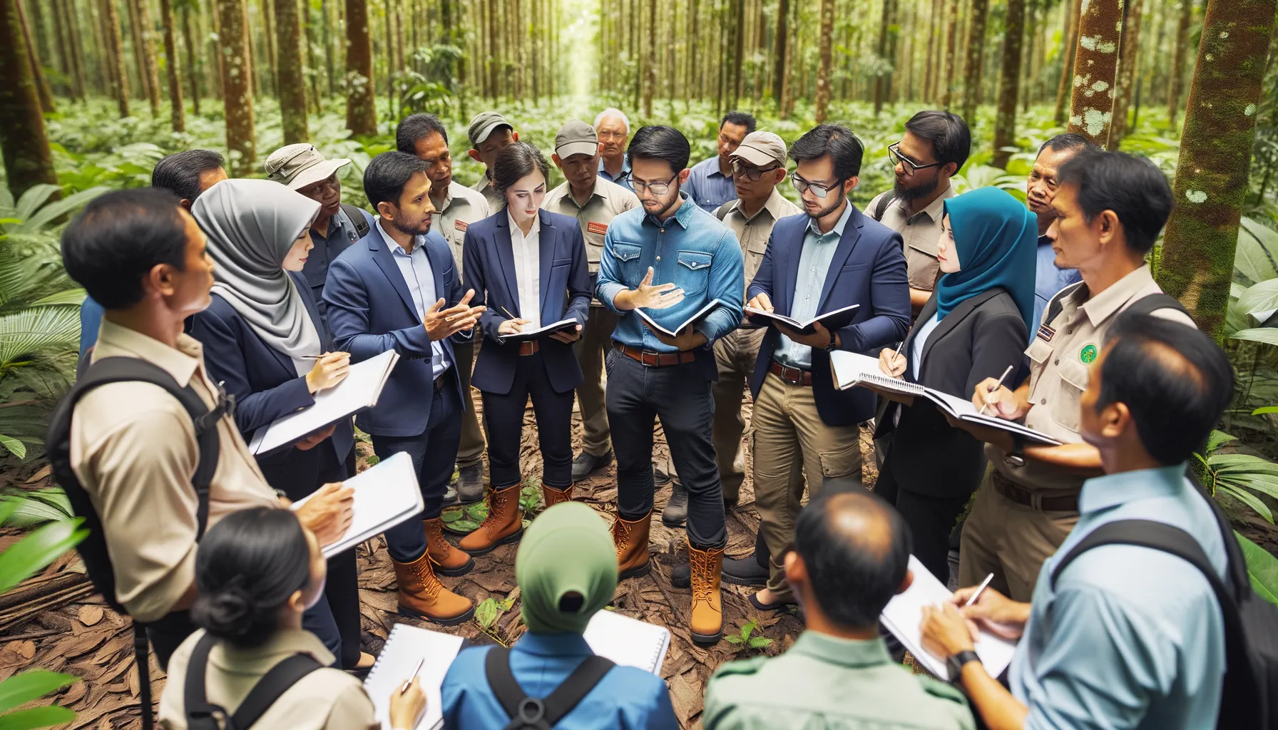 Kunjungan Kerja Perhutani: Penguatan SDM untuk Kelestarian Hutan