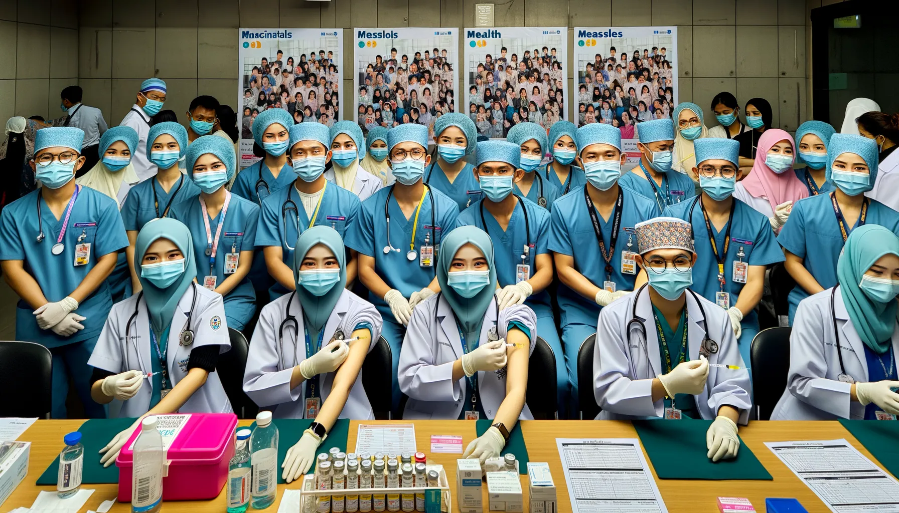 Vaksinasi Campak di Medan: Upaya Tangkal Wabah