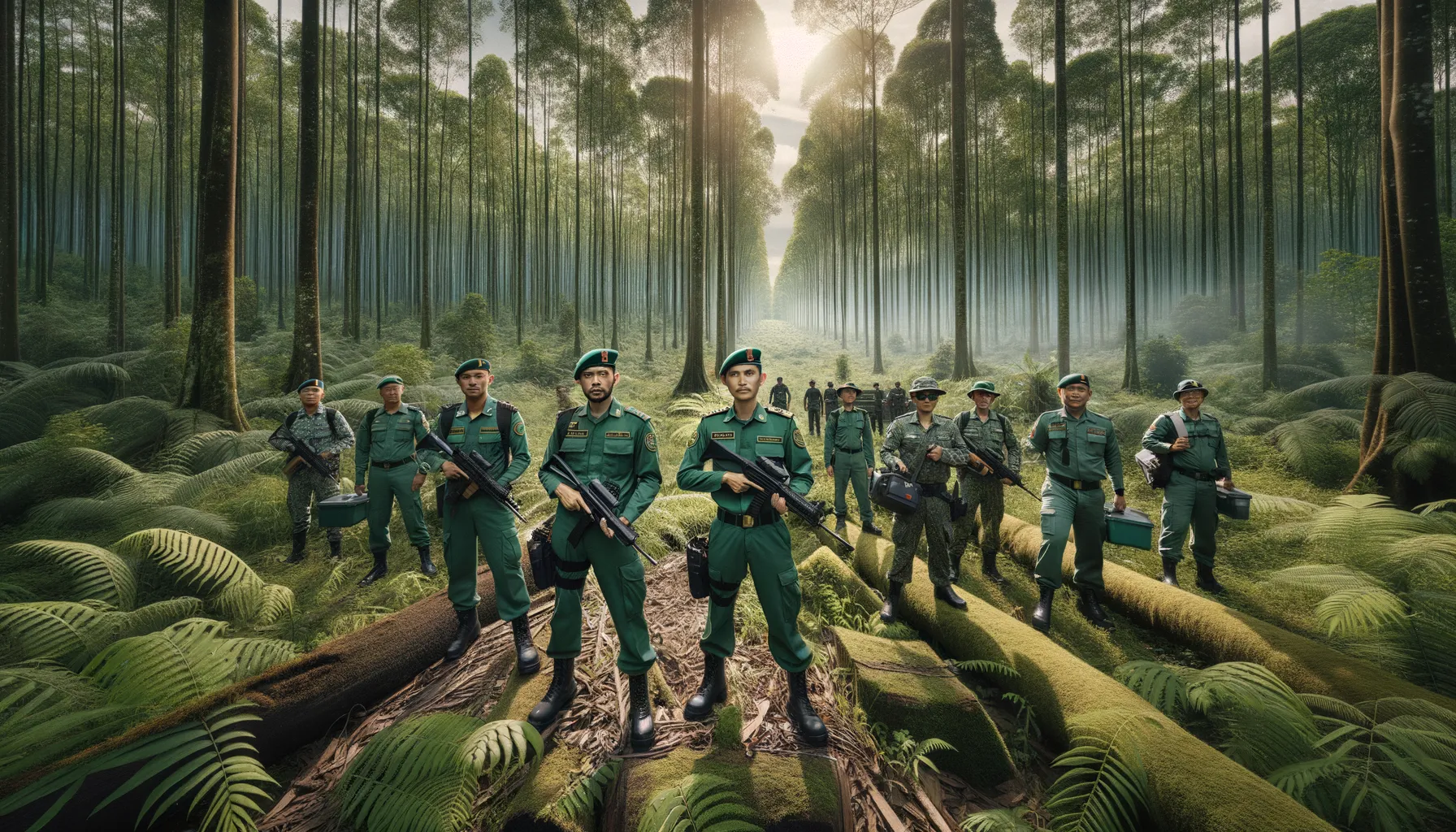 Patroli Bersama Perhutani dan LMDH: Sinergi Menjaga Kelestarian Hutan