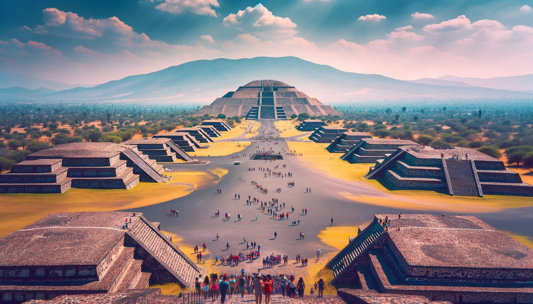 Tragedi di Piramida Teotihuacan: Serangan Berdarah Mengguncang Wisatawan