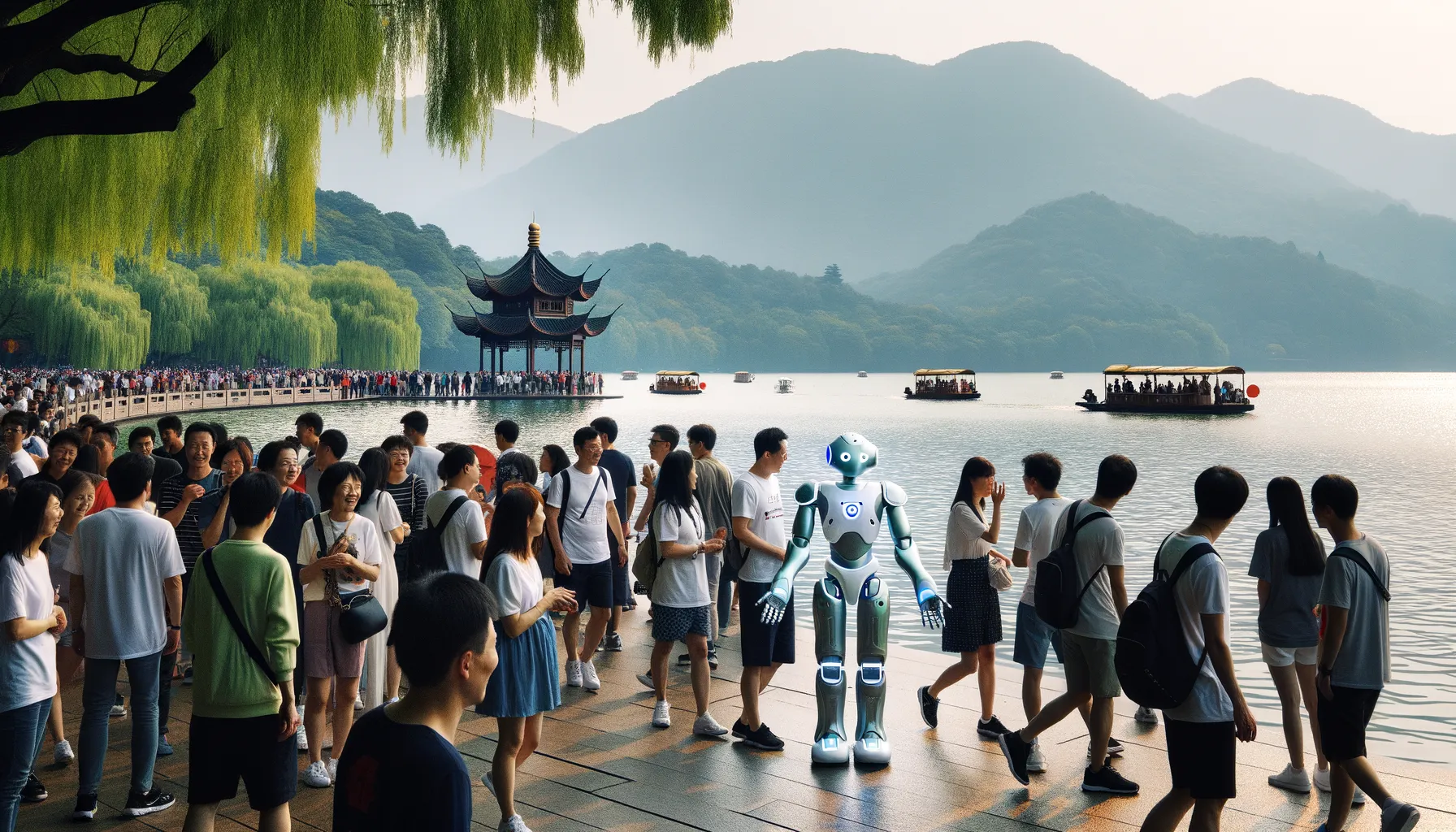 Robo-Cop di Danau Barat: Masa Depan Keamanan Wisata