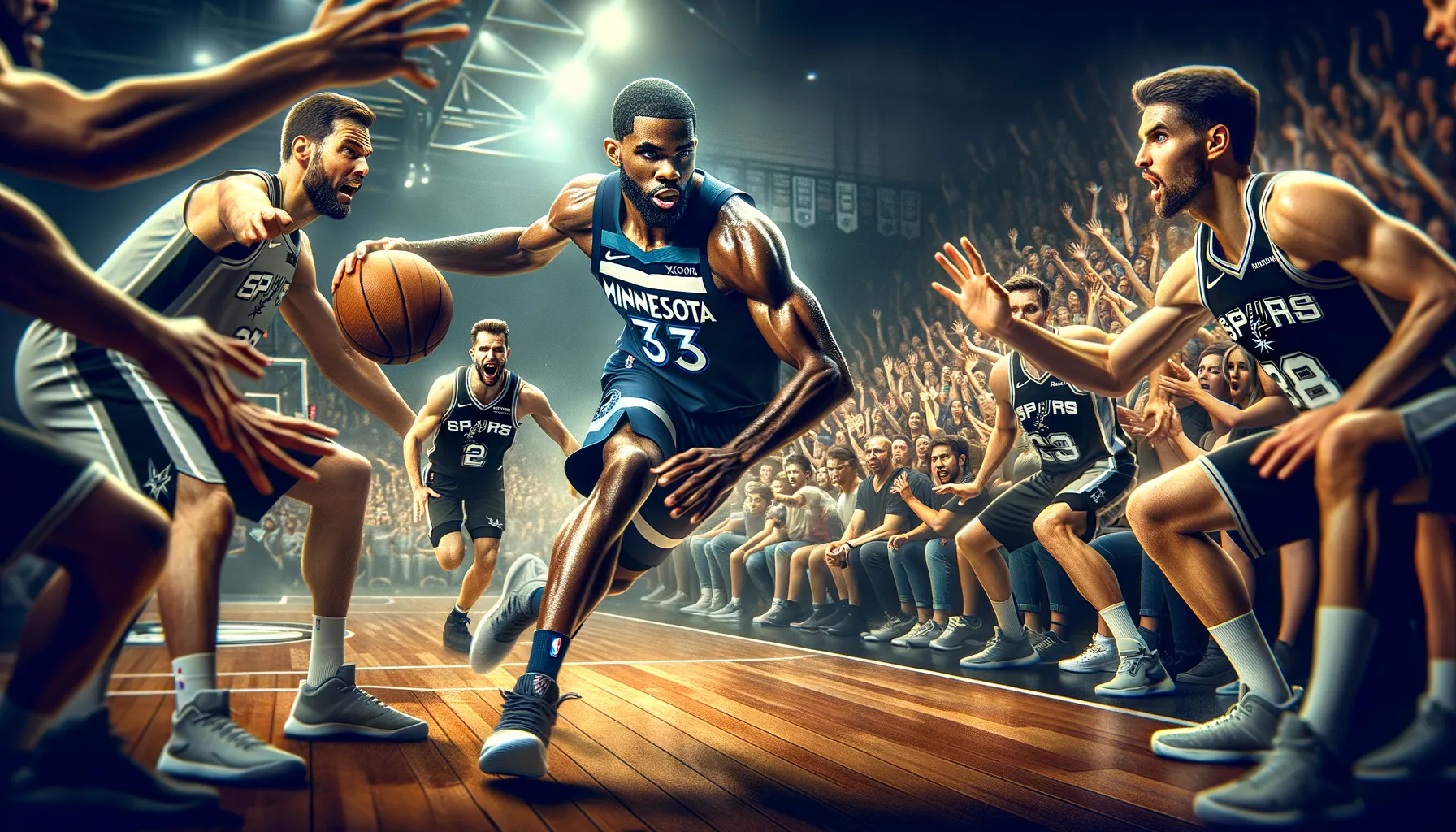 Edwards Bantu Timberwolves Kalahkan Spurs di Tengah Rekor Wembanyama