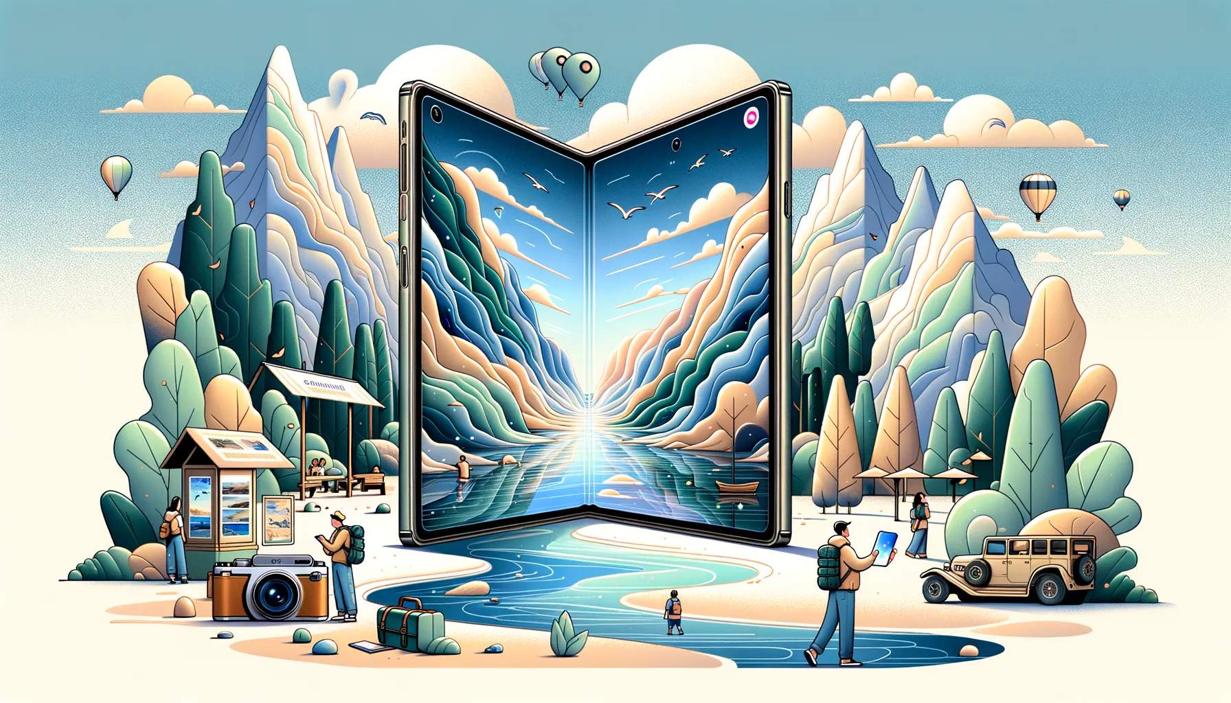 Pengalaman Traveling Canggih dengan Samsung Galaxy Z Fold7 dan Z Flip7