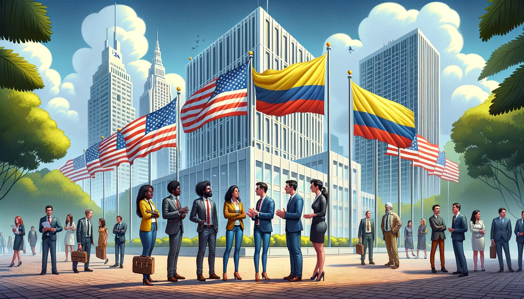 AS Cabut Visa Presiden Kolombia Usai Seruan Kontroversial