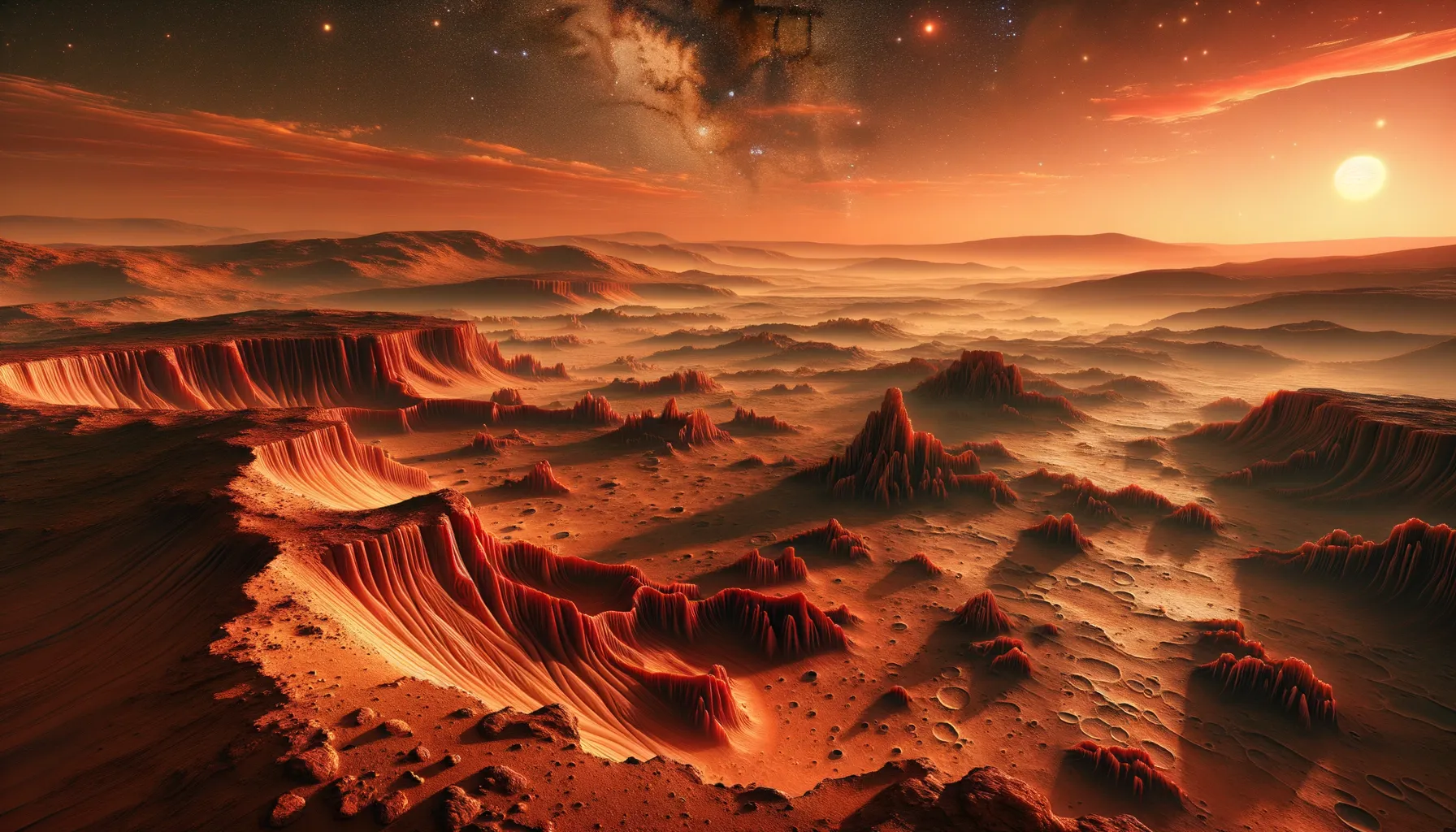 Mars yang Pernah Hangat dan Basah: Implikasi bagi Kehidupan