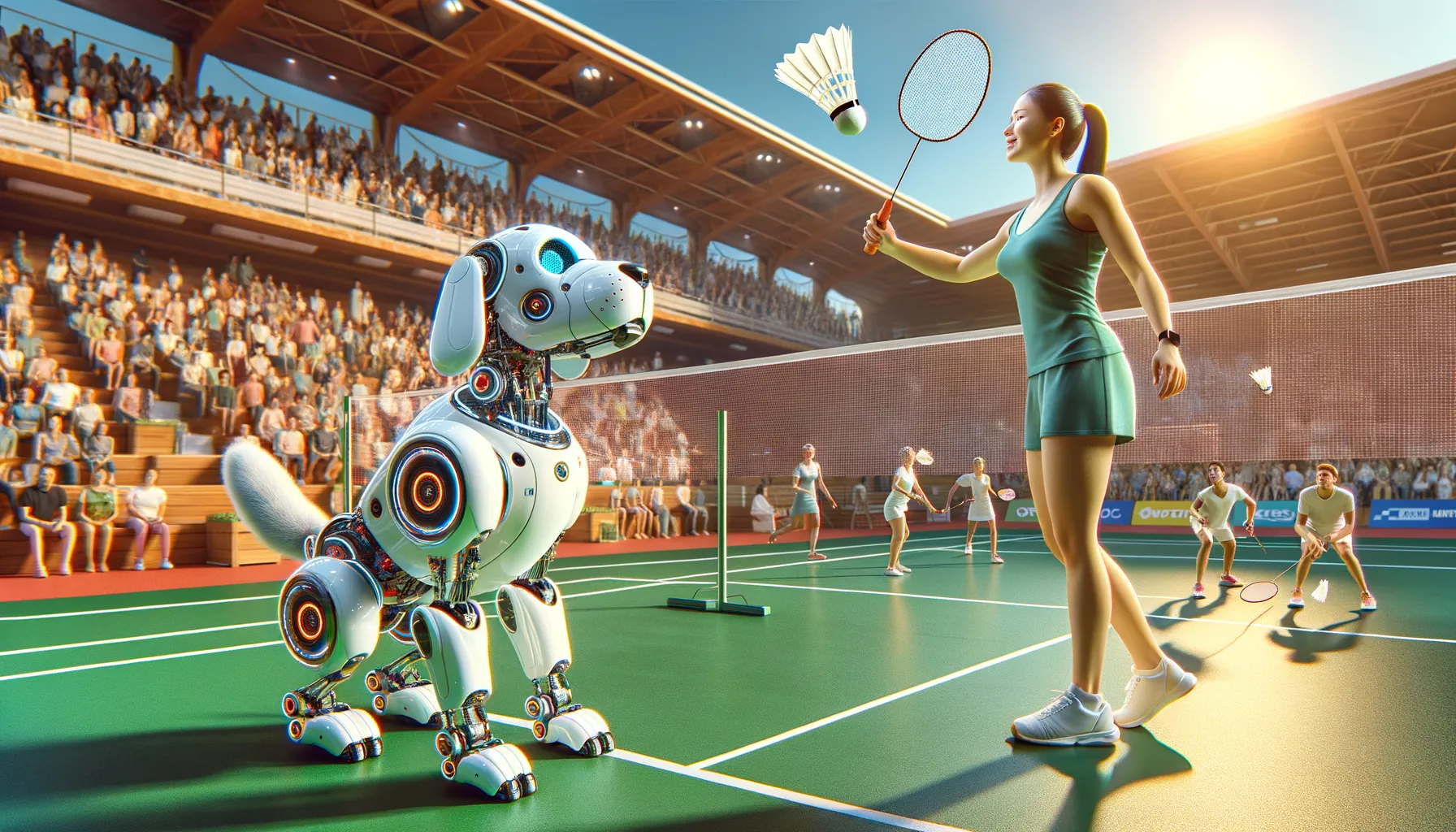 Robot Anjing ANYmal: Inovasi AI dalam Olahraga Badminton