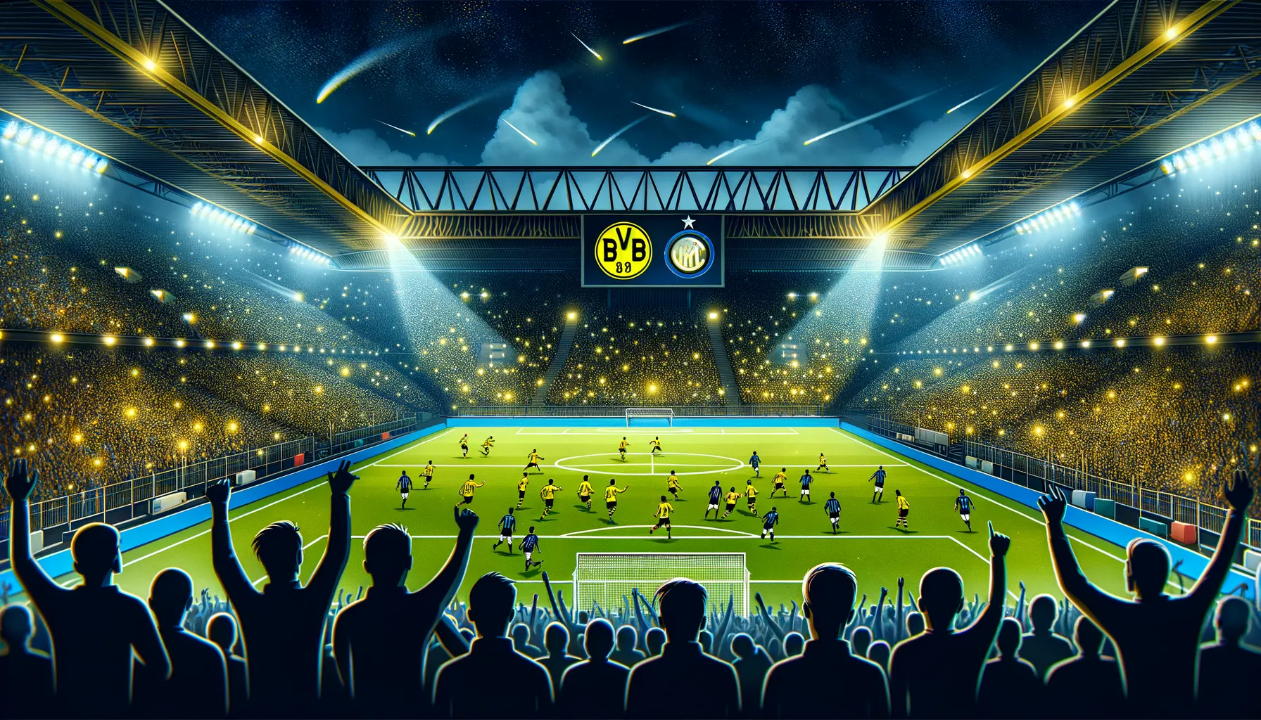 Drama Laga Dortmund vs Inter: Reuni di Tengah Persaingan Ketat