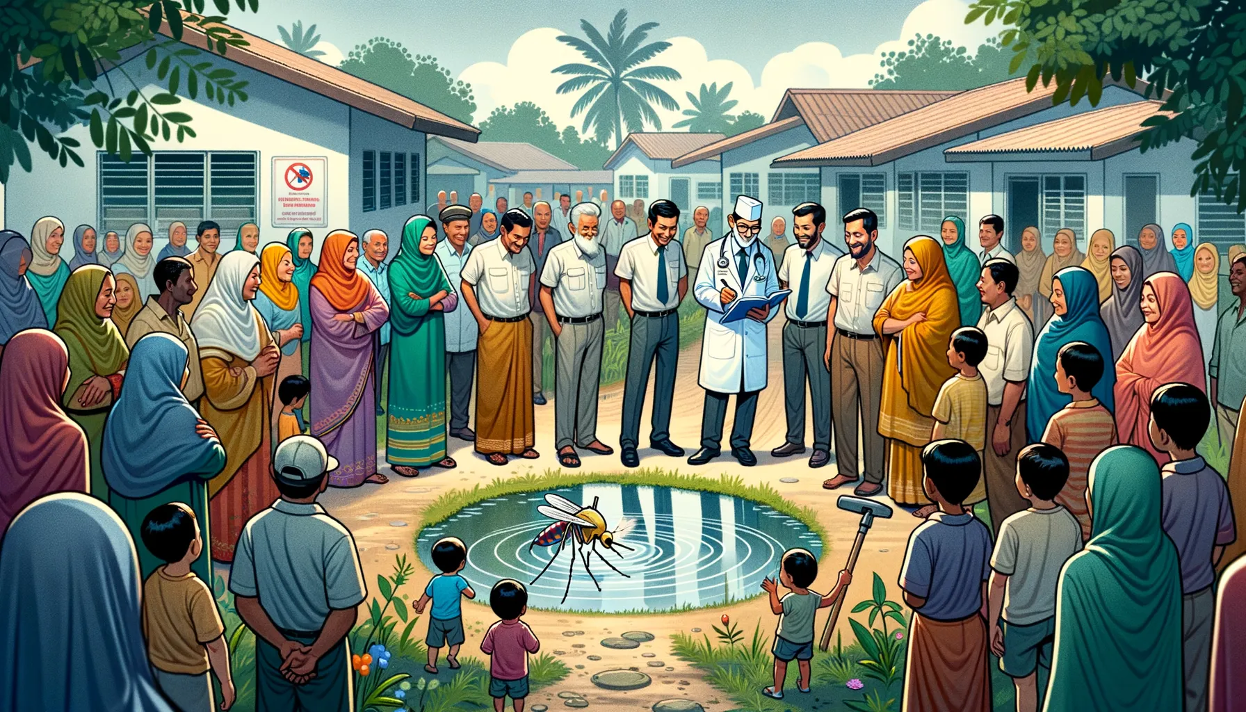 Pemberantasan Sarang Nyamuk: Sinergi Warga dan Pemerintah Cegah DBD