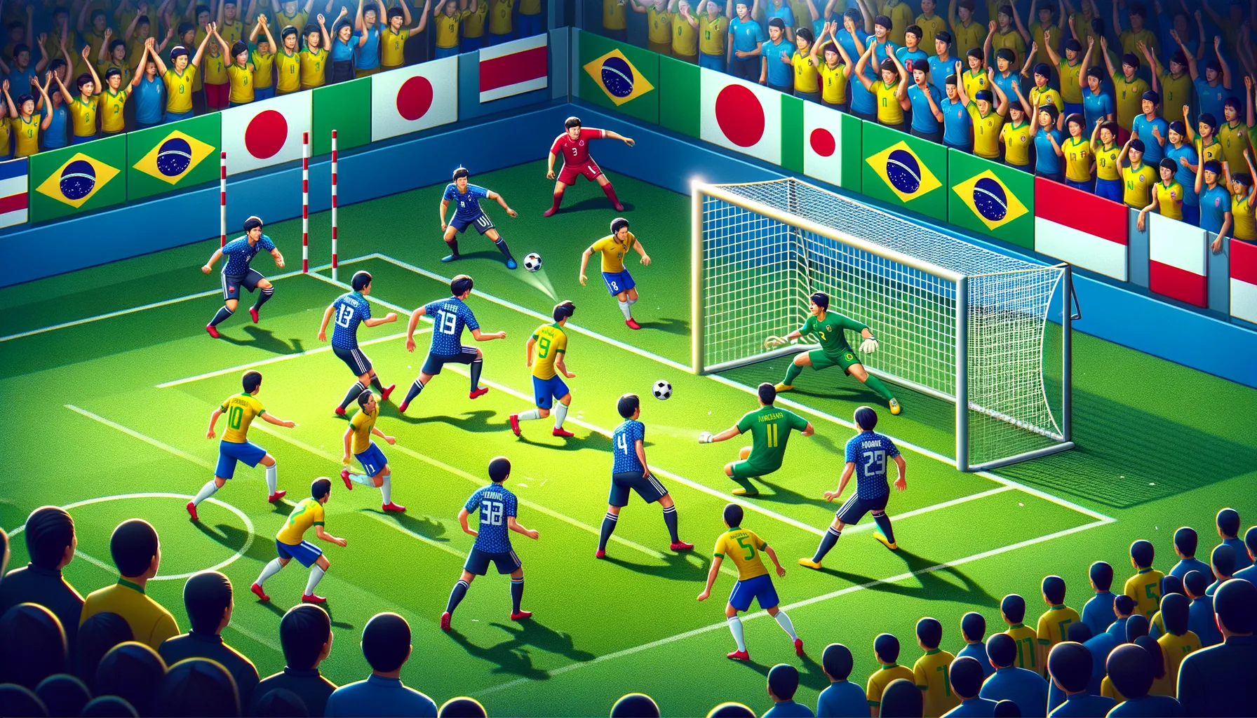 Samurai Biru Mengguncang Brasil: Kemenangan Dramatis di Laga Persahabatan