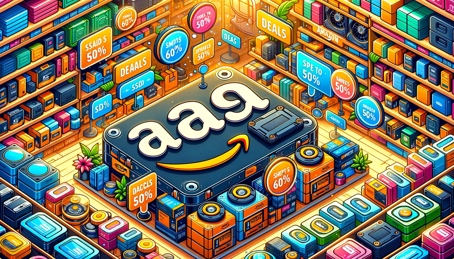 Diskon Menarik untuk SSD dan HDD di Amazon Spring Sale